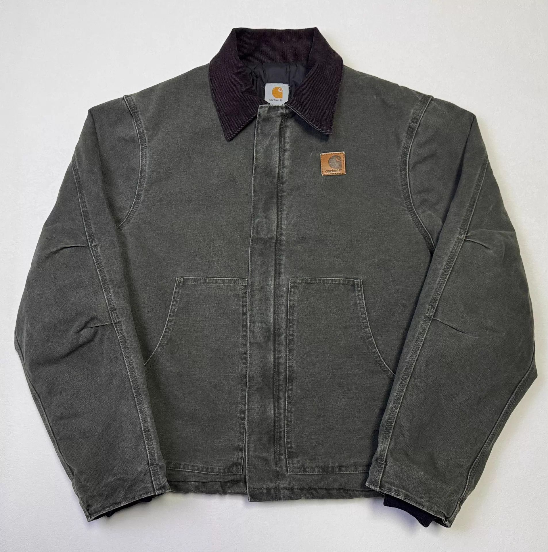 Carhartt Vintage Carhartt J22 Moss Green L-T Jacket Size US L / EU 52-54 / 3 - 2 Thumbnail