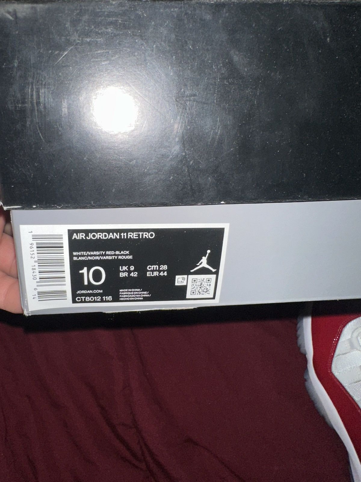 Jordan Brand Jordan 11 Cherry🍒 DS Size US 10 / EU 43 - 8 Thumbnail