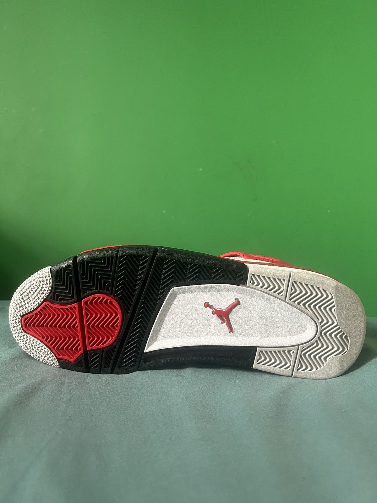 Jordan Brand Nike Air Jordan 4 Red Cement 2023 Size US 11 / EU 44 - 4 Thumbnail