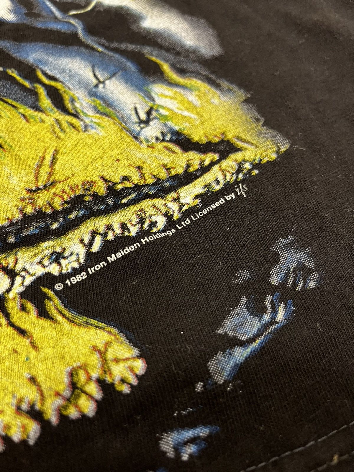 Iron Maiden Iron Maiden The Number Of The Beast 1982 Vintage Longsleeve Size US L / EU 52-54 / 3 - 3 Thumbnail