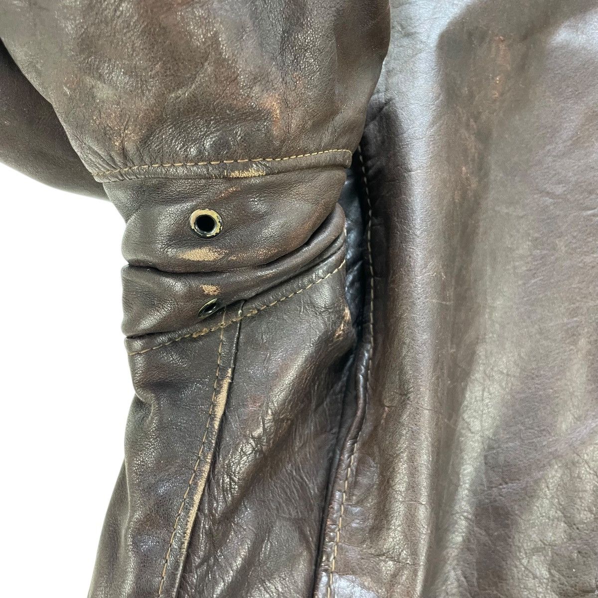 Schott 💥 vintage Schott leather aviator bomber flight jacket Size US M / EU 48-50 / 2 - 9 Thumbnail