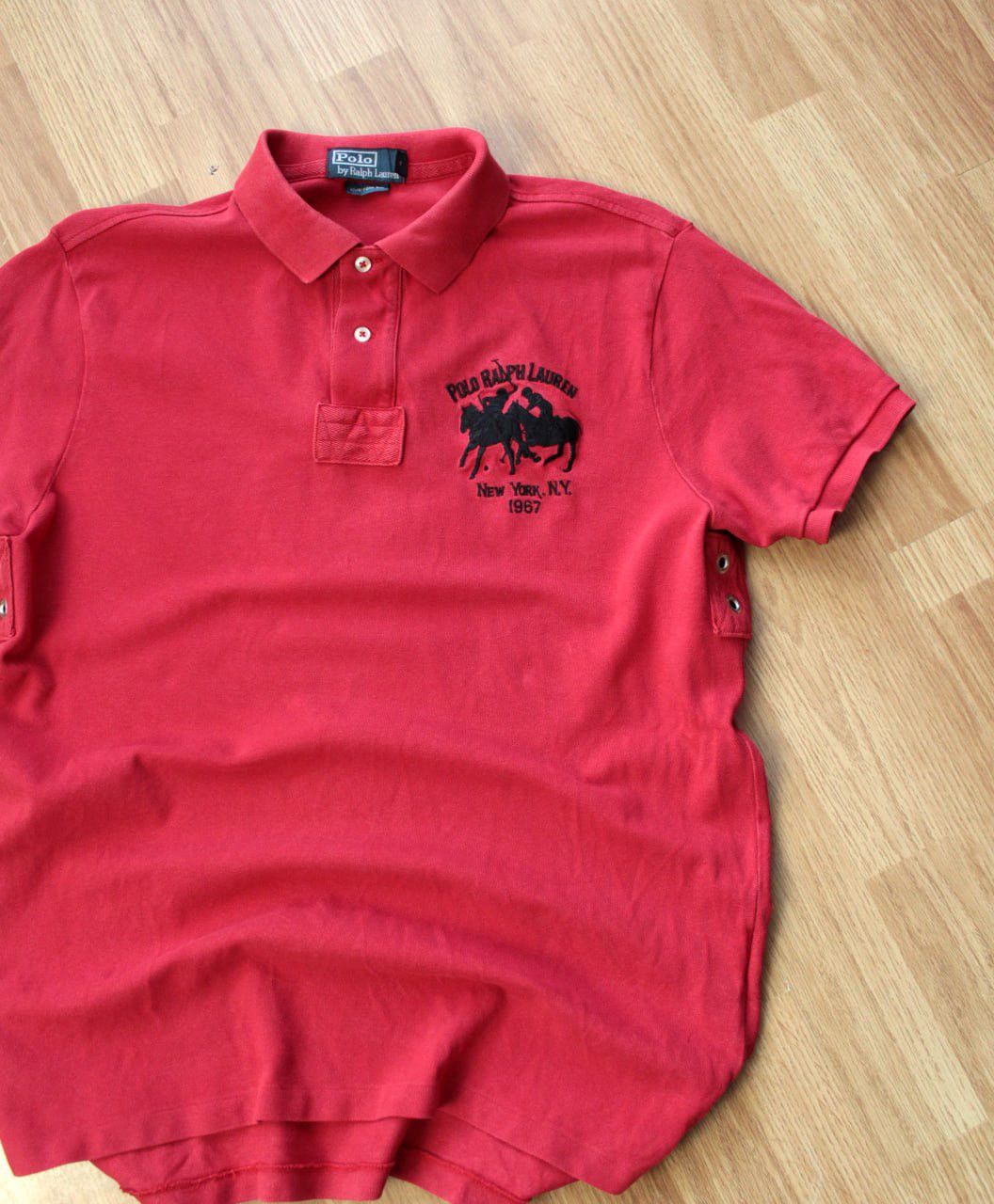 Ralph Lauren 🔥 USA Y2K Chief Keef Polo Ralph Lauren Big Pony CHICAGO Size US L / EU 52-54 / 3 - 1 Thumbnail