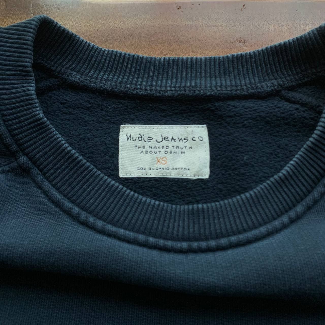 Nudie Jeans Nudie Jeans Co Vintage Dark Blue Sweatshirt Size US XS / EU 42 / 0 - 3 Thumbnail