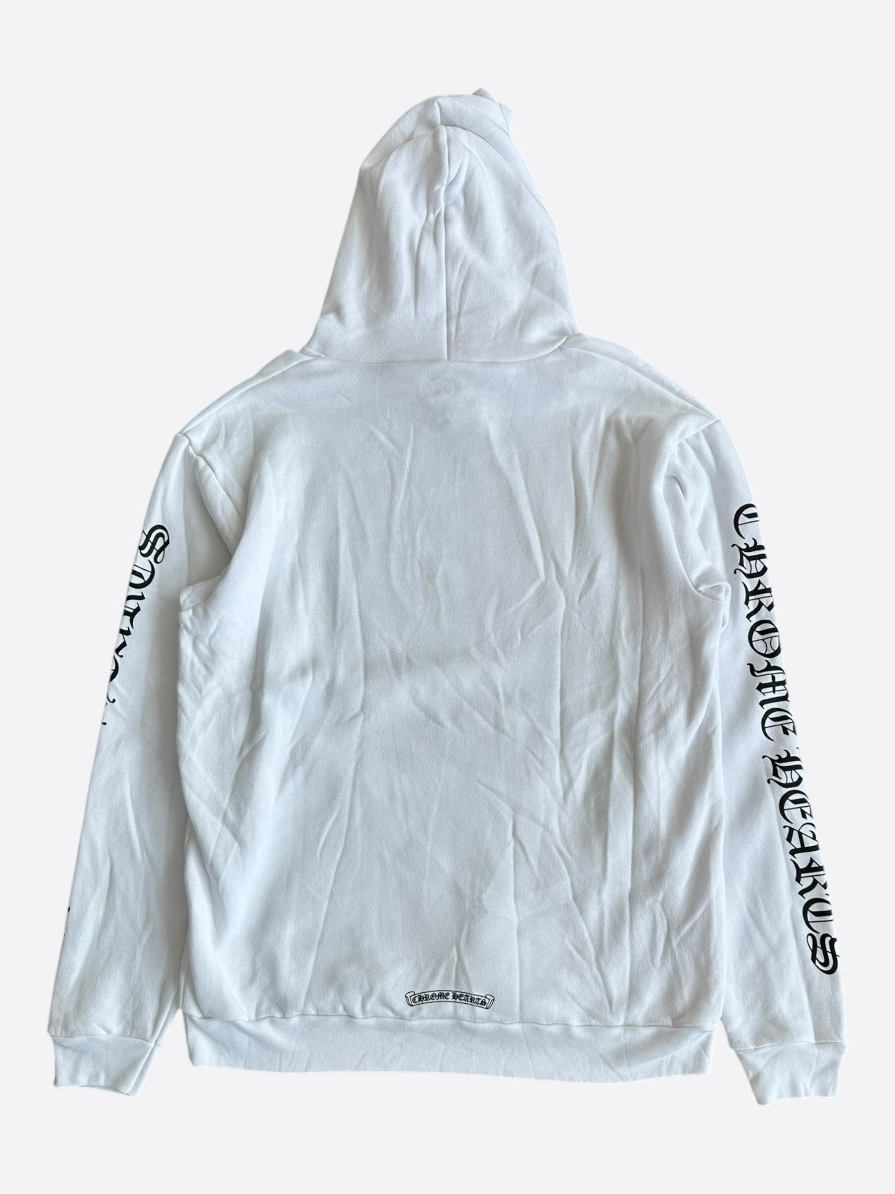 Chrome Hearts Chrome Hearts White & Black Horseshoe Logo Hoodie Size US XXL / EU 58 / 5 - 2 Thumbnail