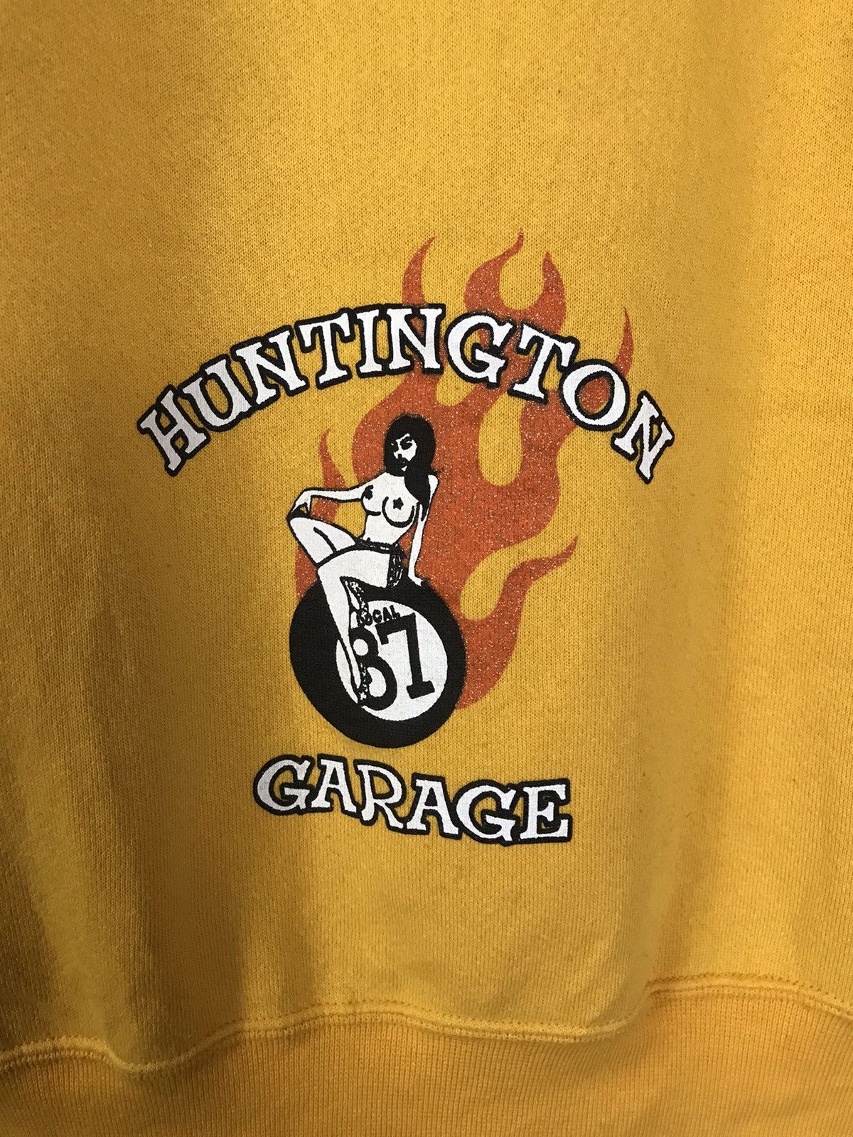 Huntington × Vintage Vintage 80s Huntintong Garage hoodie Size US S / EU 44-46 / 1 - 1 Thumbnail