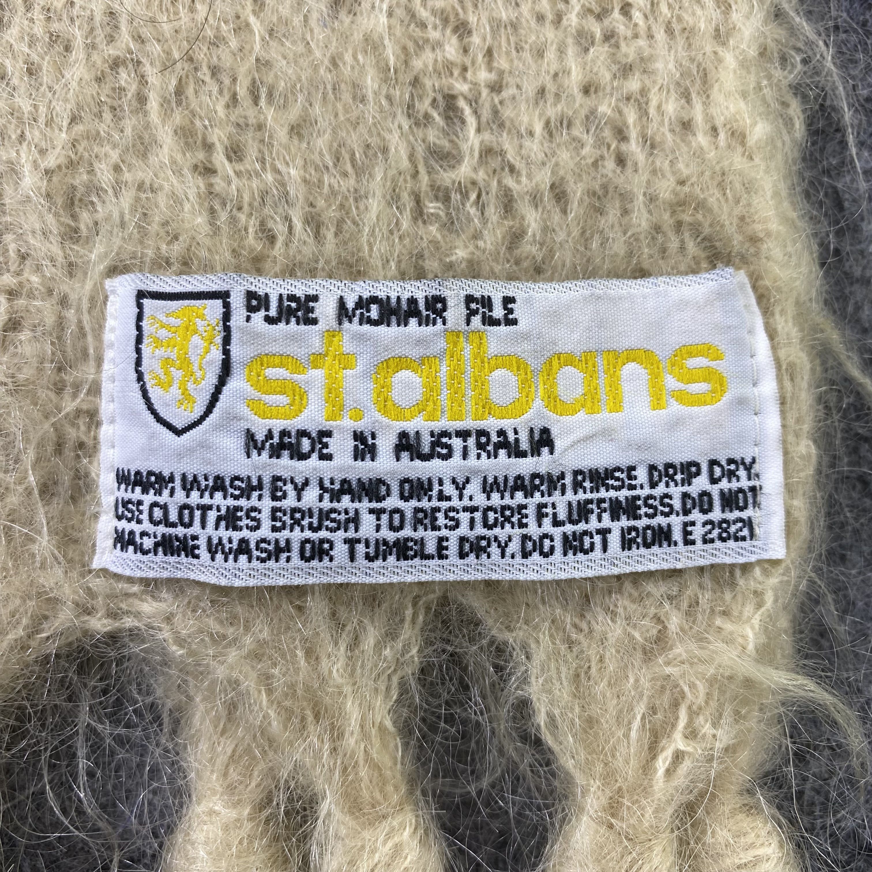 Designer St.albans MOHAIR Scarf / Muffler / Neckwear - K085 Size ONE SIZE - 5 Thumbnail