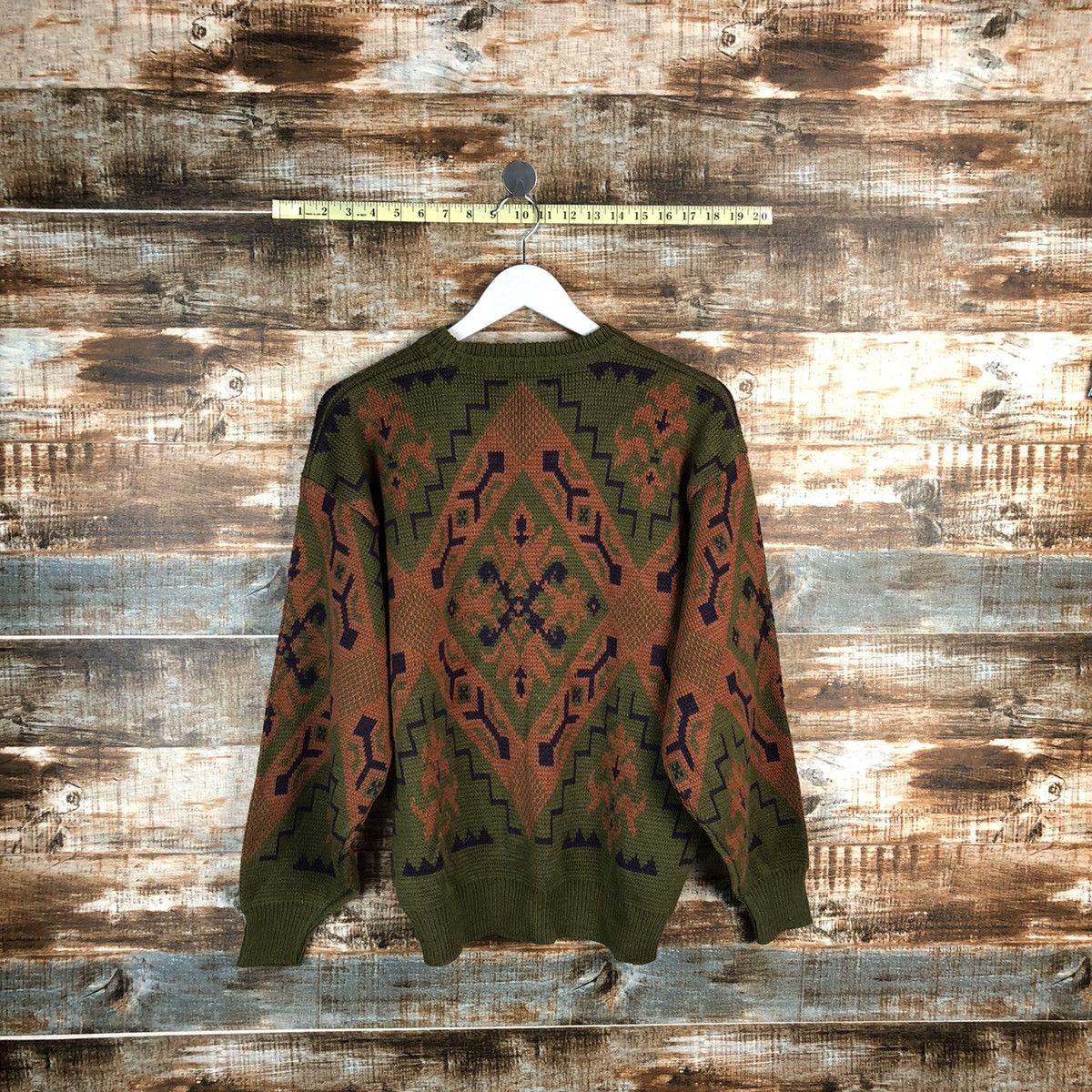 Homespun Knitwear × Japanese Brand × Vintage Napo Leon vintage art Brown Knitwear #A1720 Size US M / EU 48-50 / 2 - 13 Thumbnail