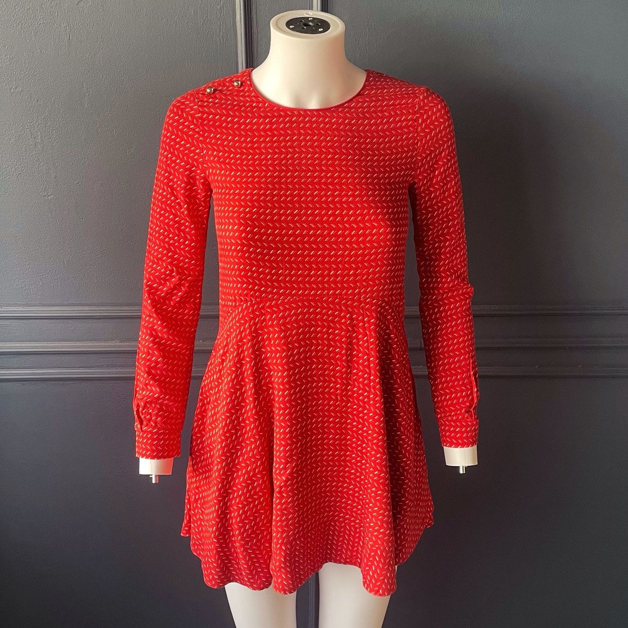 Chloé Red Mini Dress