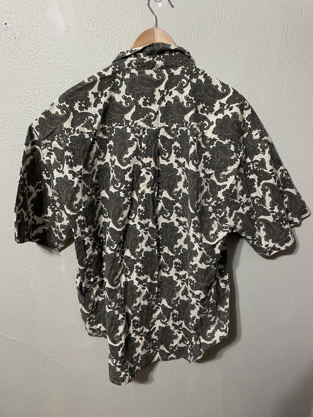 Vintage Vintage Double Paisley Shirt Size US L / EU 52-54 / 3 - 1 Thumbnail