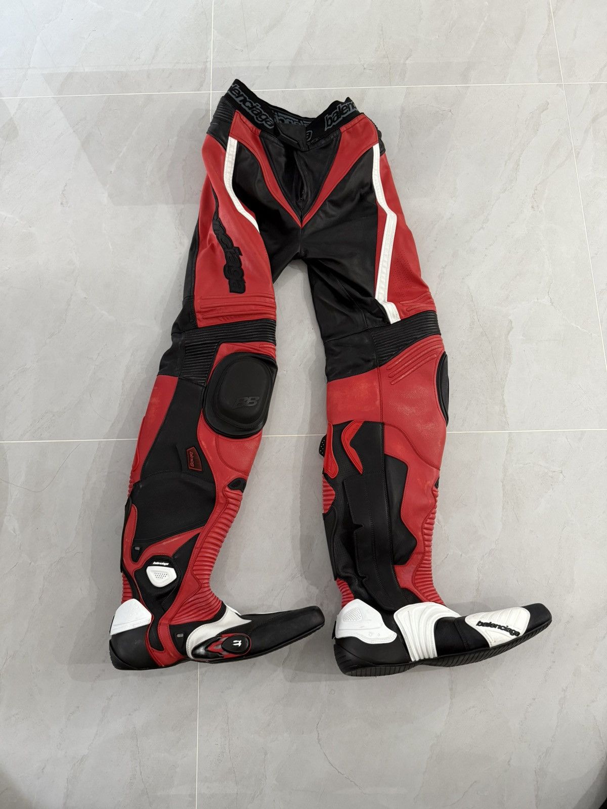 Balenciaga Balenciaga Full Leather Pants Motorcycle Boots Sz.43 Size US 10 / EU 43 - 1 Thumbnail