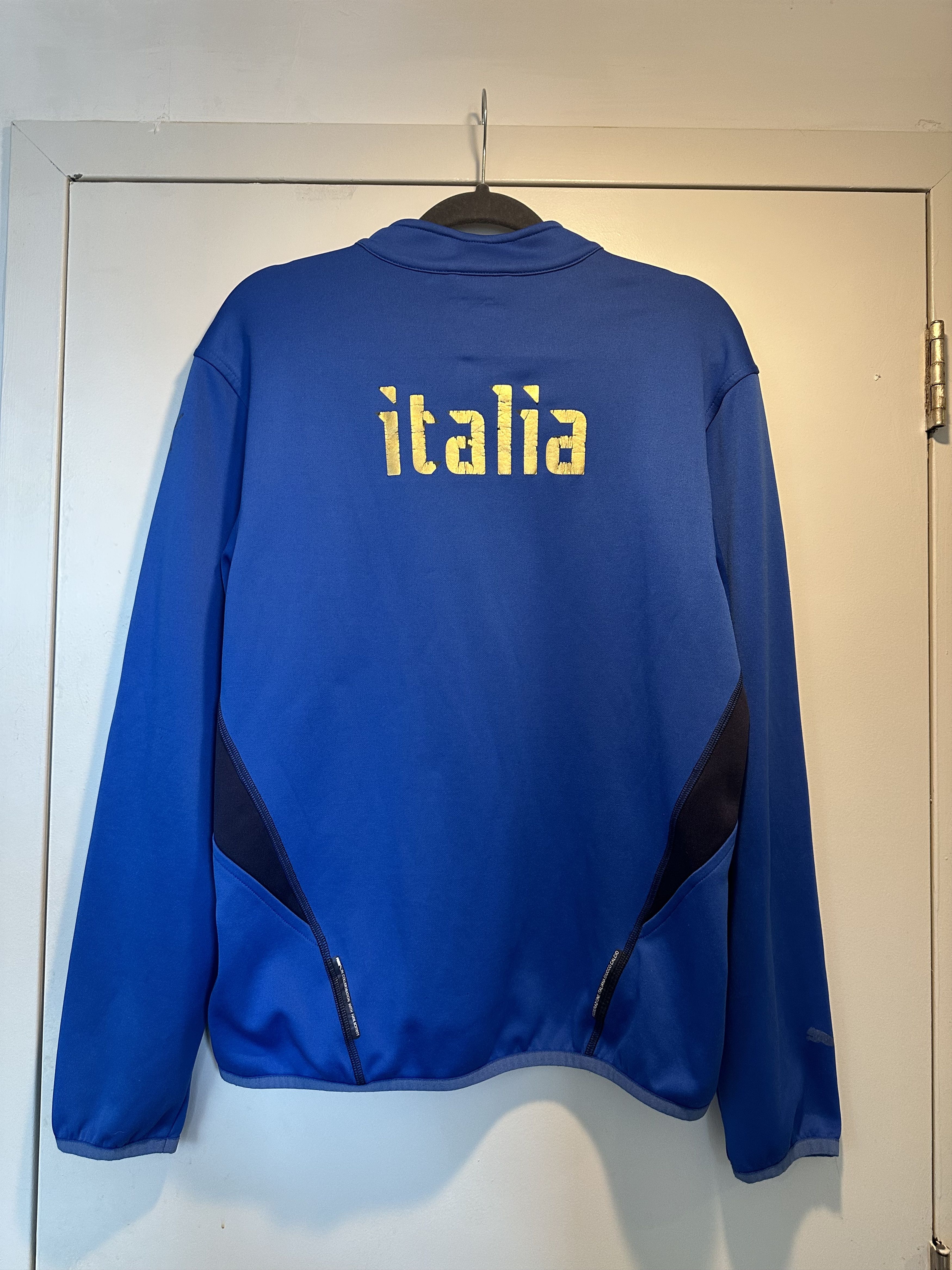 Puma Rare Italy 2006 World Cup Champions Puma Tracksuit Jacket Size US M / EU 48-50 / 2 - 2 Thumbnail