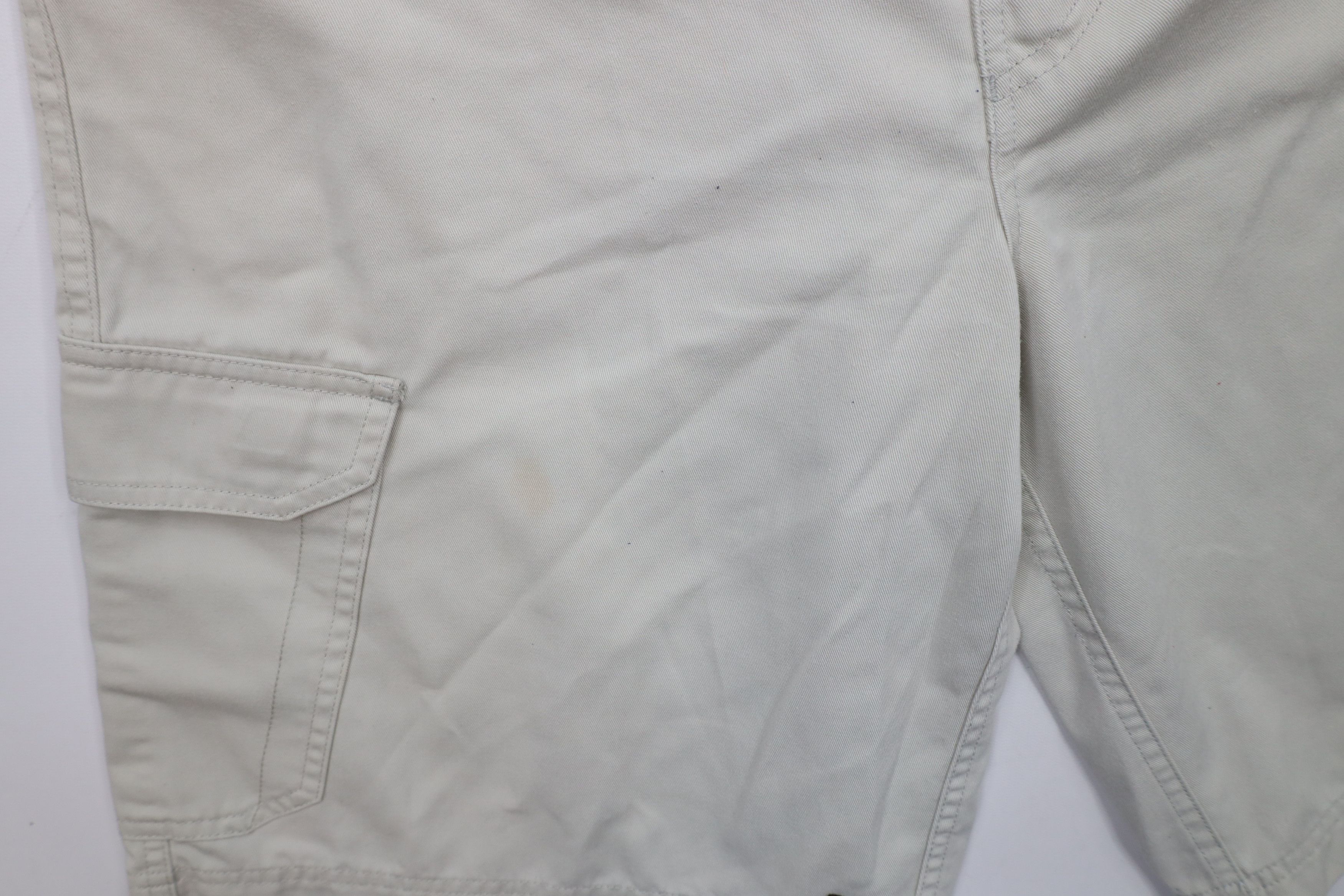 Gotcha × Vintage Vintage 90s Y2K Gotcha Surfing Baggy Fit Cargo Shorts Beige Size US 34 / EU 50 - 7 Thumbnail