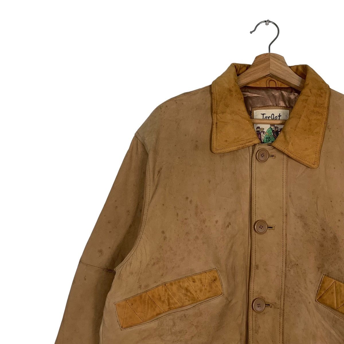 Huntington TARGET Spain Lamb Leather Jacket #0306-C14 Size US M / EU 48-50 / 2 - 7 Thumbnail