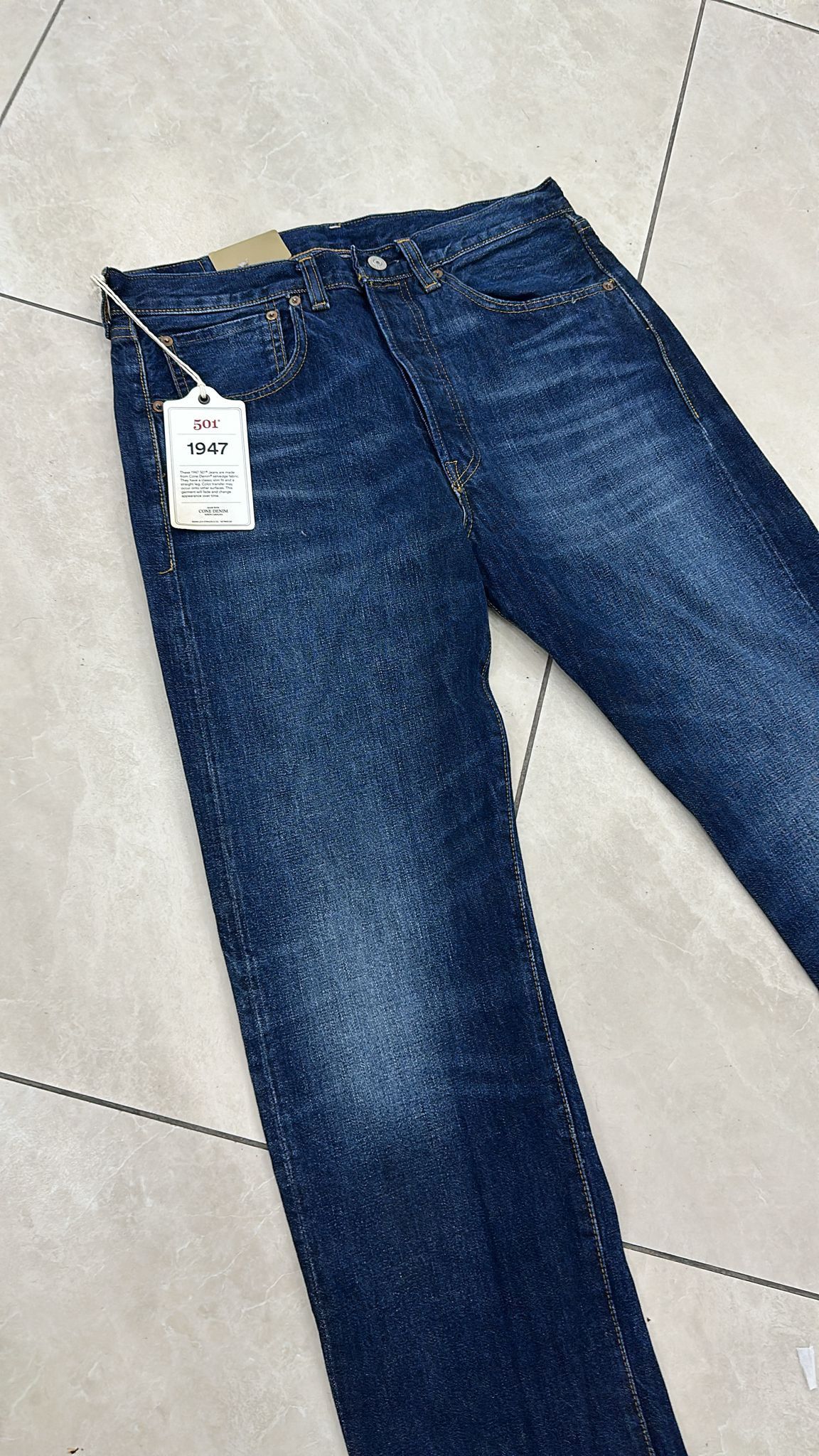Levi's Vintage Clothing LVC Levi's Vintage Clothing 1947 501XX BigE Selvedge Jeans Size US 32 / EU 48 - 6 Thumbnail