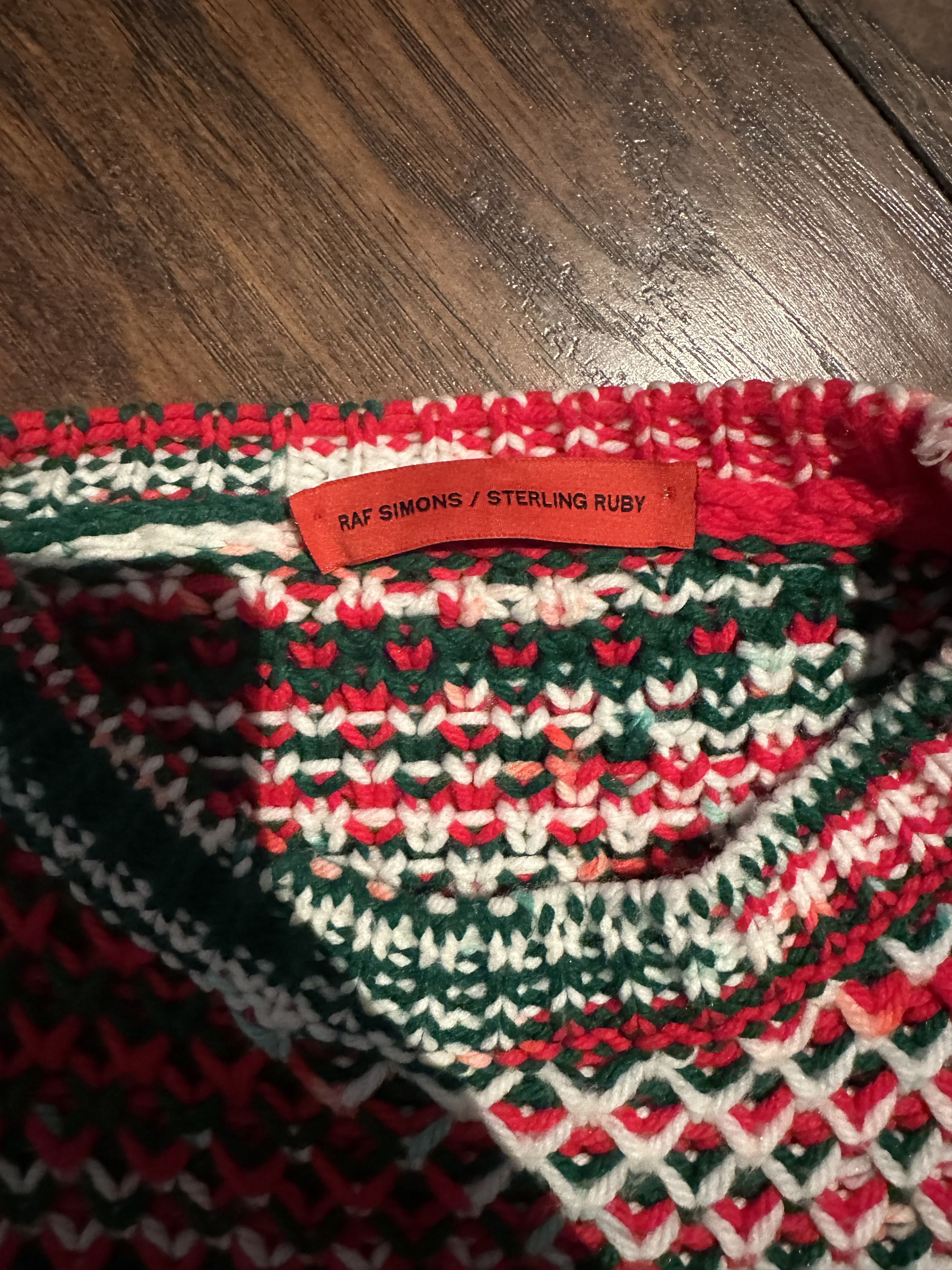 Raf Simons × Sterling Ruby Raf Simons x Sterling Ruby AW14 Sweater – Rare Archive Piece Size US S / EU 44-46 / 1 - 3 Thumbnail
