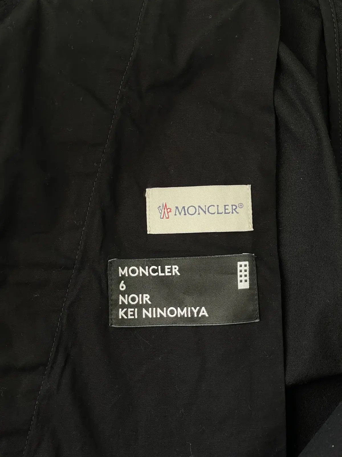Moncler Moncler Genius Flored Archiv Pants Noir Kei Ninomiya Size 30" / US 8 / IT 44 - 7 Thumbnail