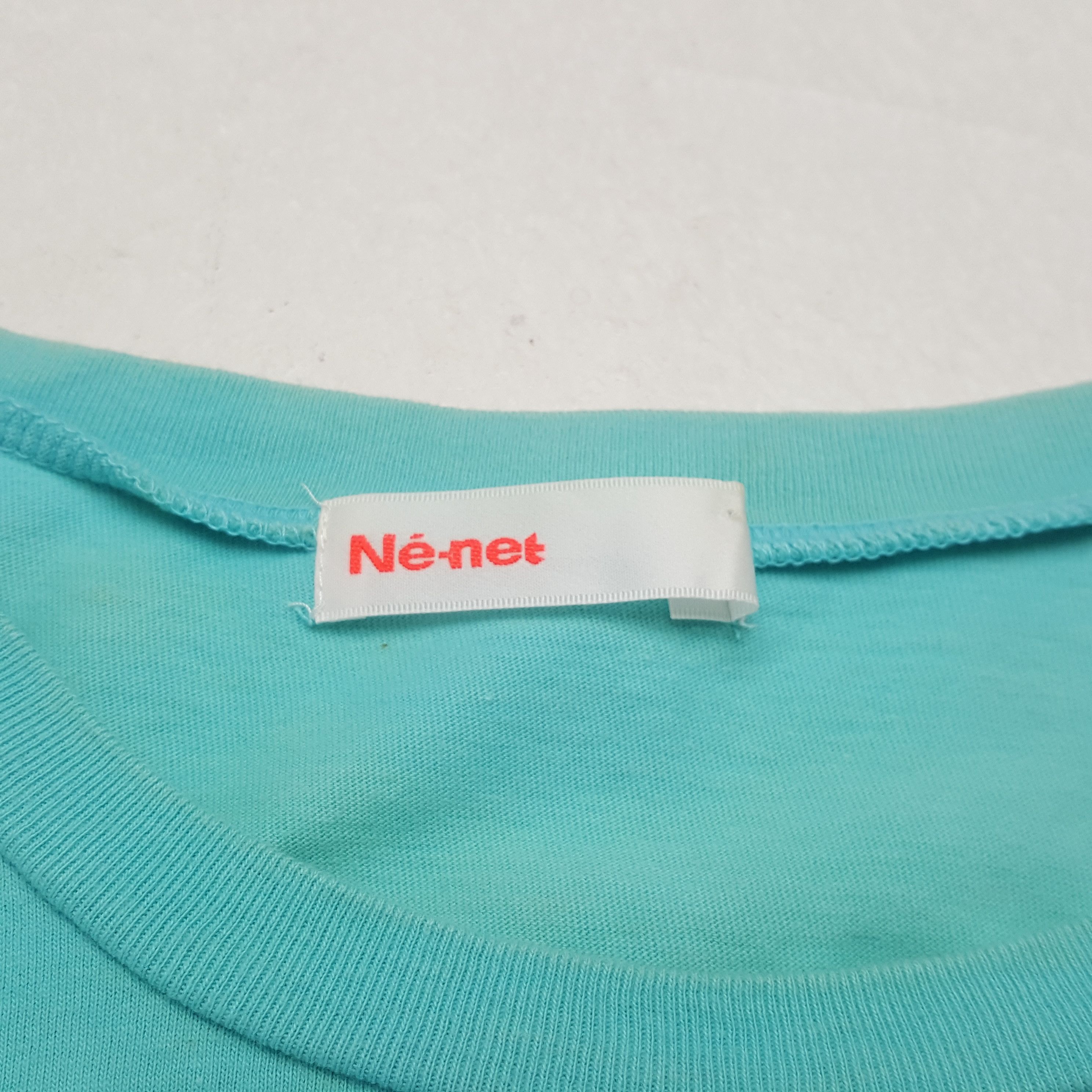 Ne-Net Vintage Ne-Net by Issey Miyake Japan Brand T-Shirt C301N58 Size S / US 4 / IT 40 - 4 Thumbnail