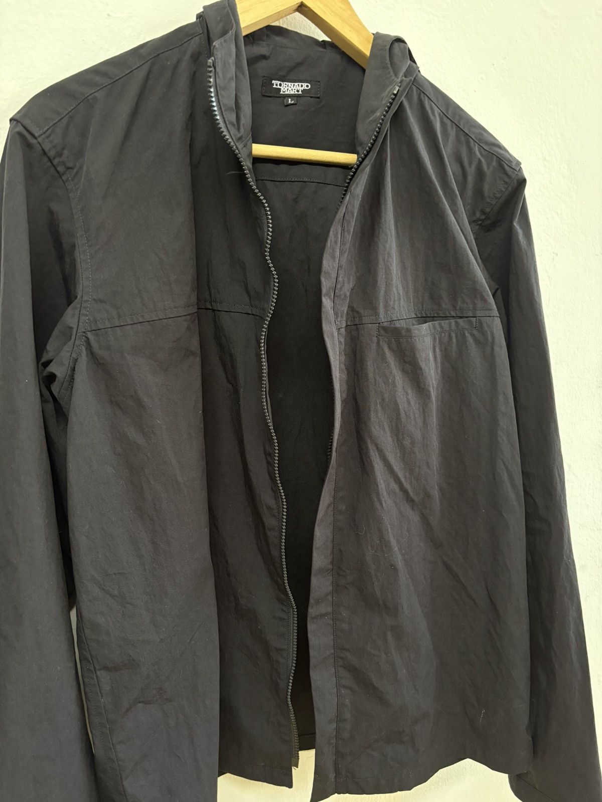 Tornado Mart Tornado Mart Jacket Hooded Windbreaker Size US S / EU 44-46 / 1 - 6 Thumbnail