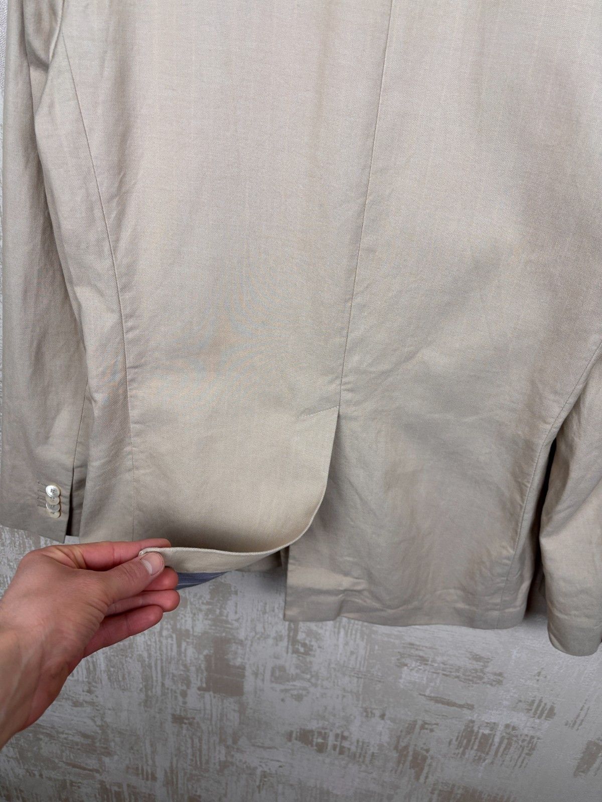 Paoloni Paoloni Cotton Wool Two Button Sport Coat Blazer Size 54 Size US L / EU 52-54 / 3 - 22 Thumbnail