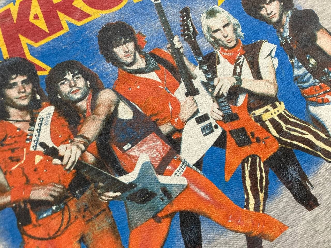 Band Tees Vintage KROKUS LIVE IN EUROPE 85 rare t shirt Size US M / EU 48-50 / 2 - 4 Thumbnail