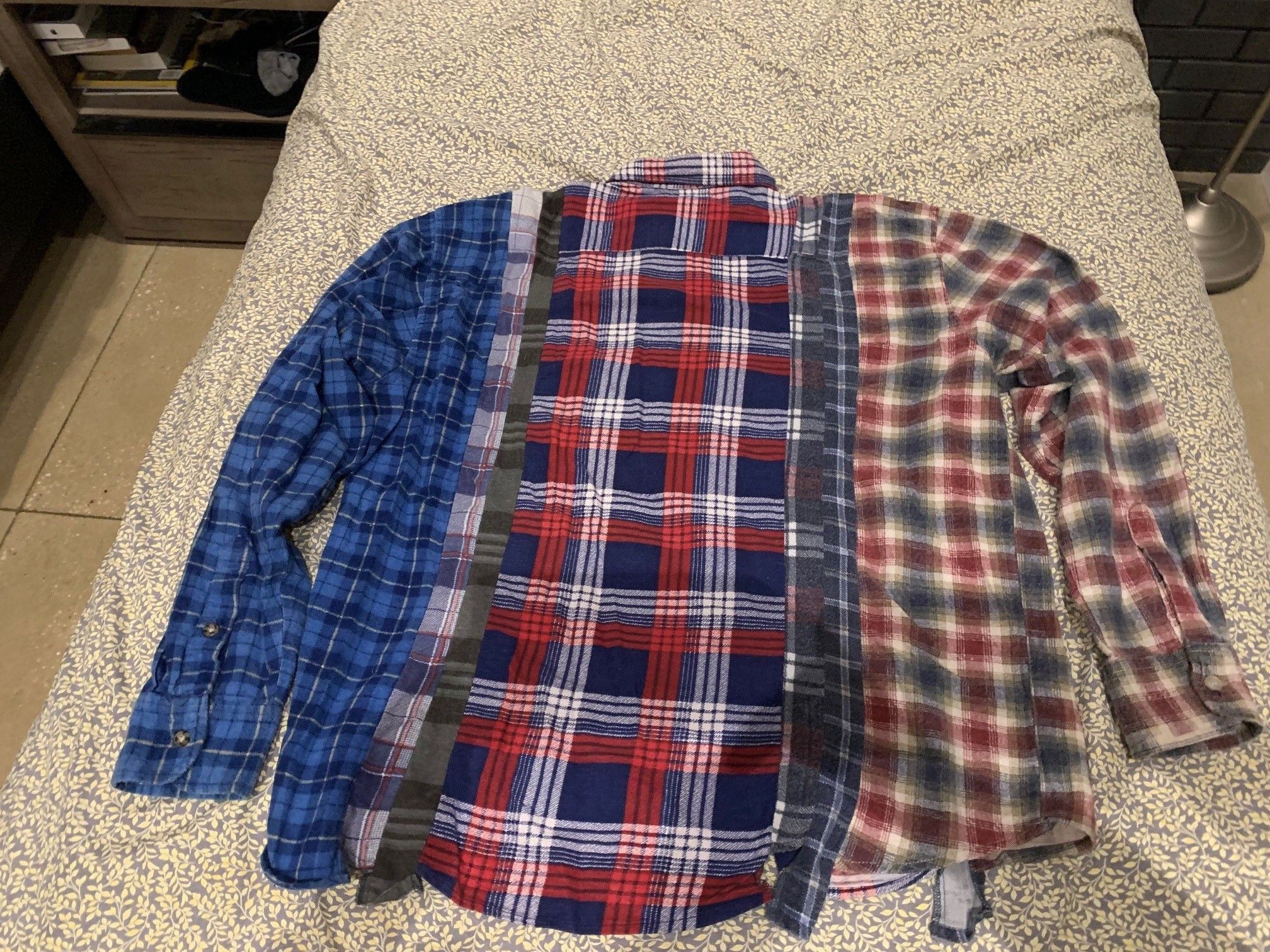 Needles Rebuild by Needles Flannel Shirt - Medium Size US M / EU 48-50 / 2 - 2 Thumbnail