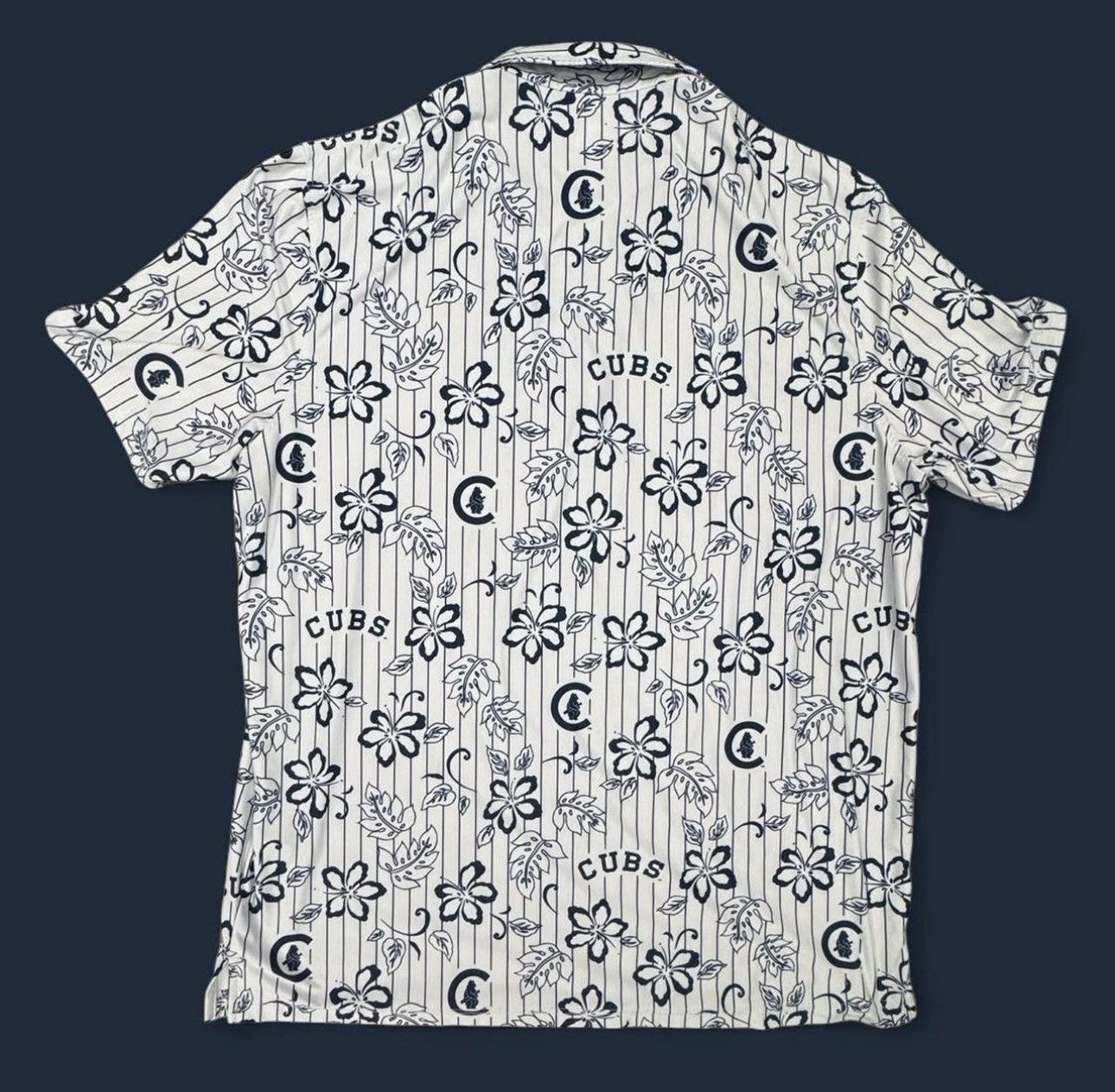 Reyn Spooner Reyn Spooner x Cubs Cooperstown Collection Hawaiian Polo Size US L / EU 52-54 / 3 - 3 Thumbnail