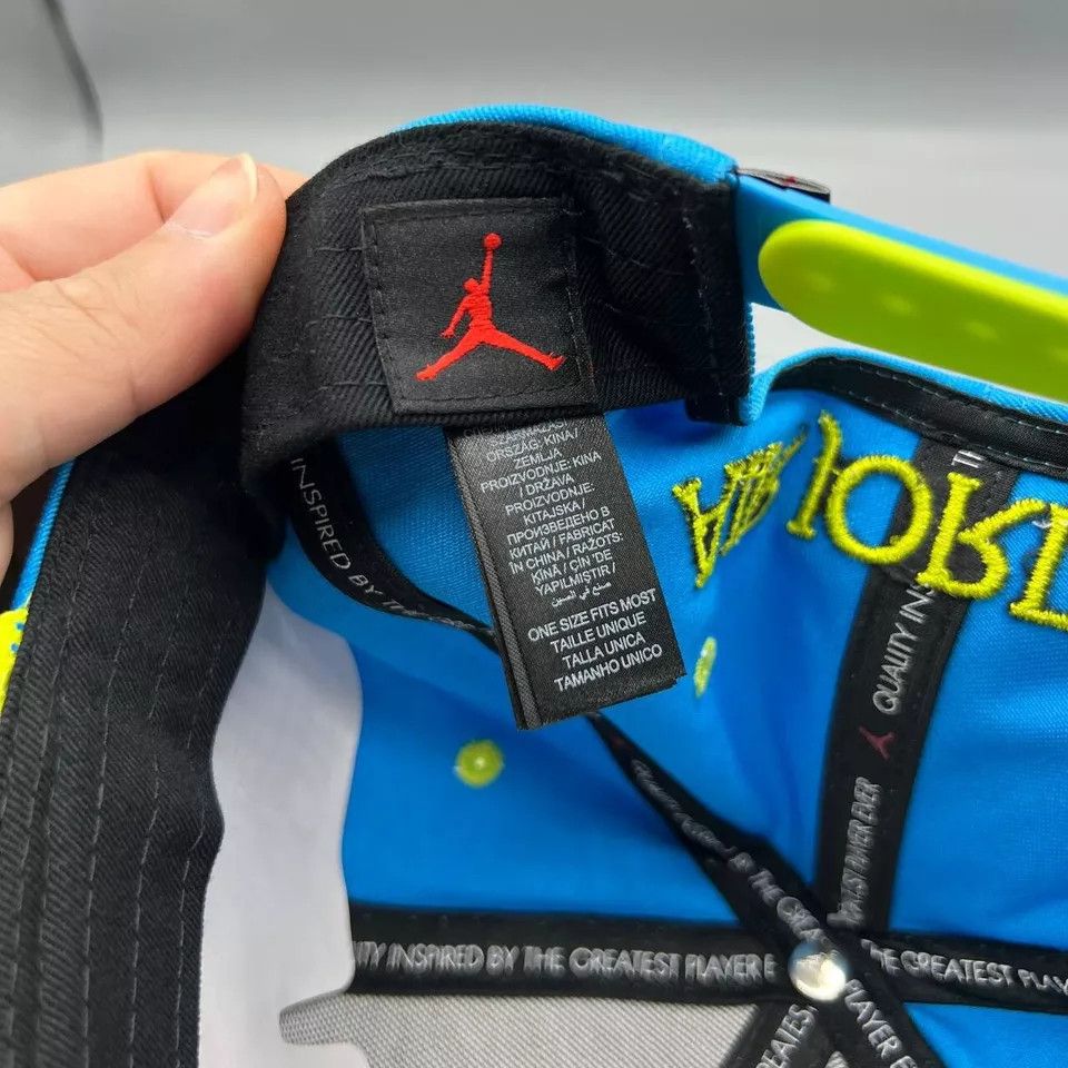 Jordan Brand Air Jordan Pro Hat Men Classic Cement Jumpman Snap Back Cap Size ONE SIZE - 5 Thumbnail