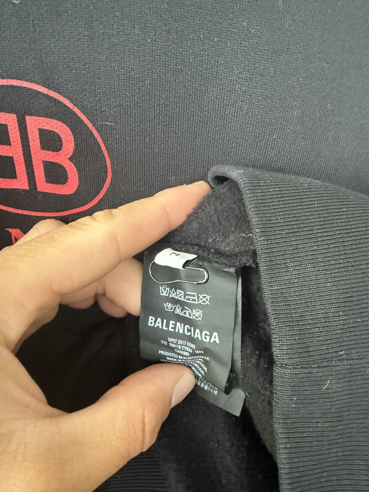 Balenciaga Balanciaga hoodie Size US L / EU 52-54 / 3 - 3 Thumbnail