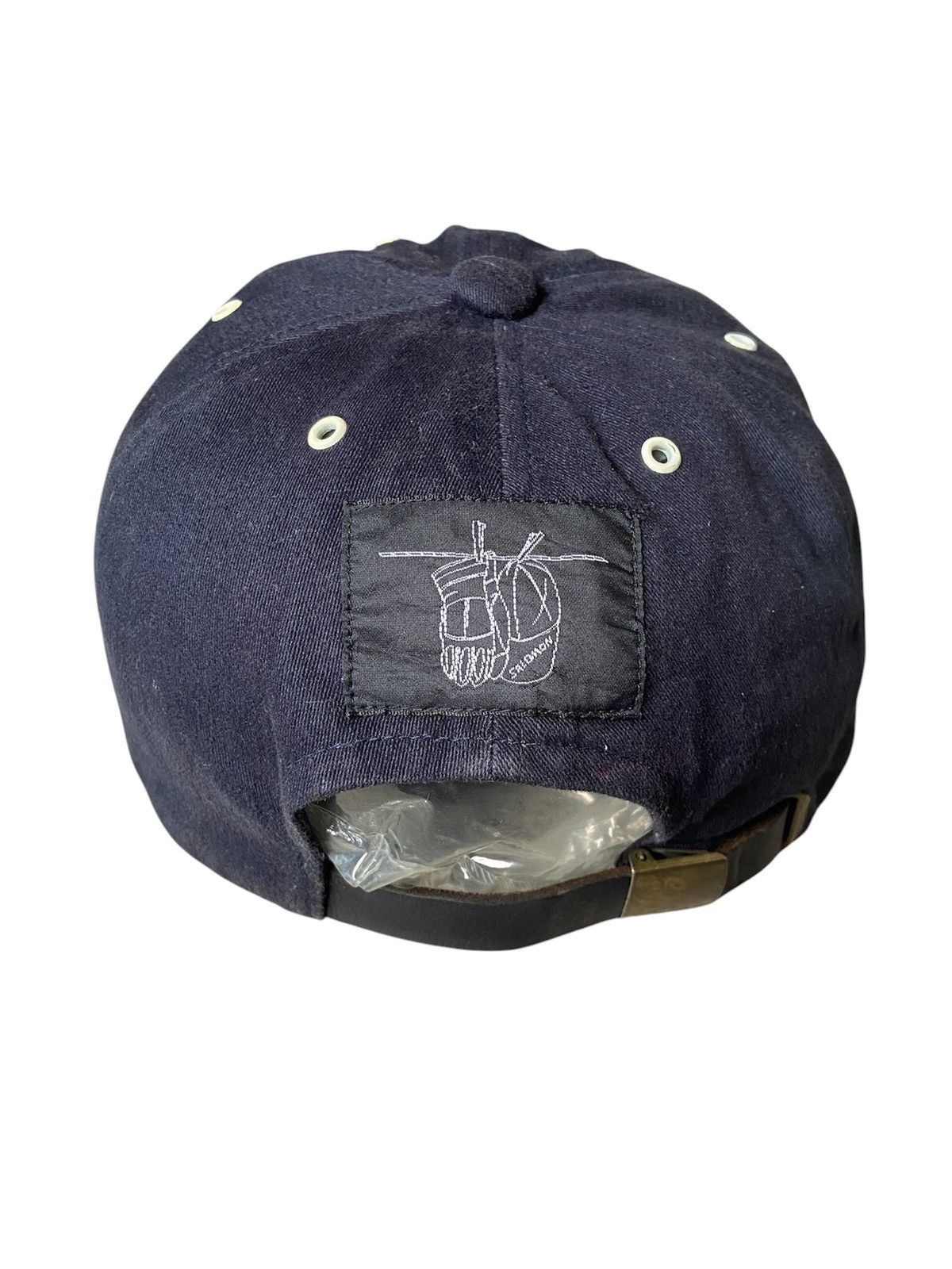Salomon × Vintage Vintage Salomon Leather Strap Cap Size ONE SIZE - 4 Thumbnail
