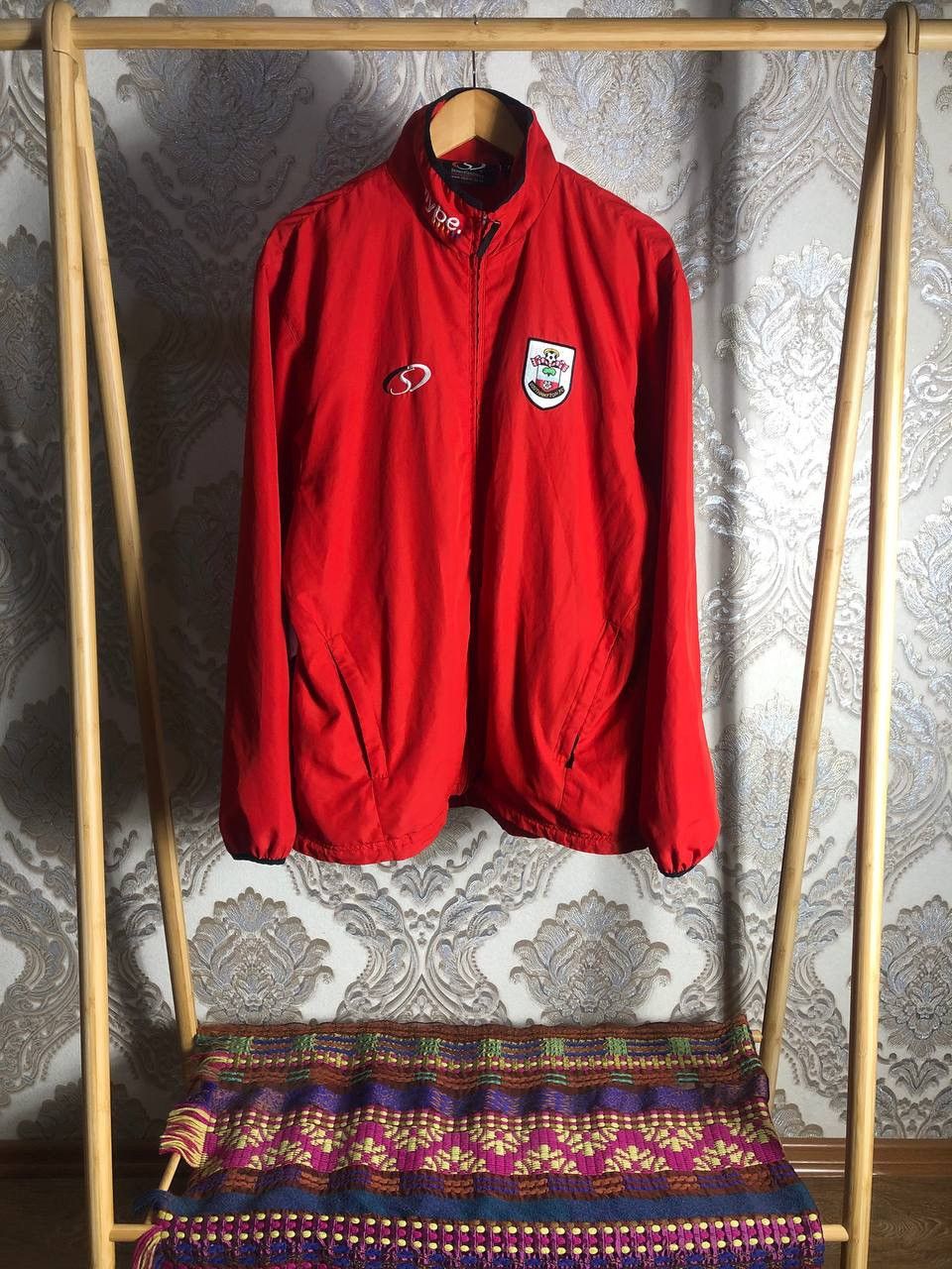 Vintage VERY RARE FC SOUTHAMPTON ENGLAND LIGHT JACKET RETRO Y2K 90s Size US L / EU 52-54 / 3 - 2 Thumbnail