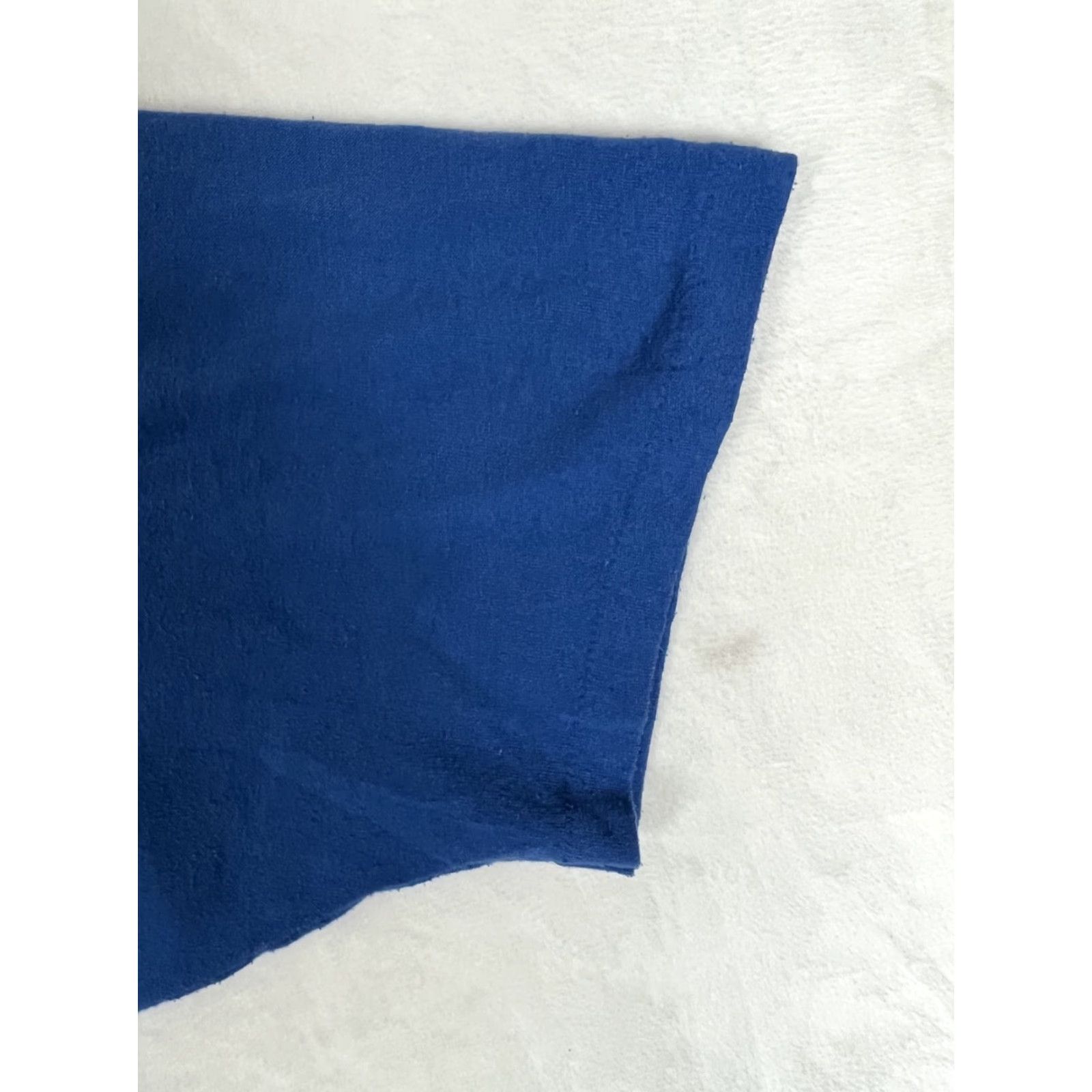 Russell Athletic VINTAGE Russell Athletic Blue T-Shirt 2XL USA Short Sleeve Crew Neck Cotton Men Regular Vintage 1990s Size US XXL / EU 58 / 5 - 3 Thumbnail