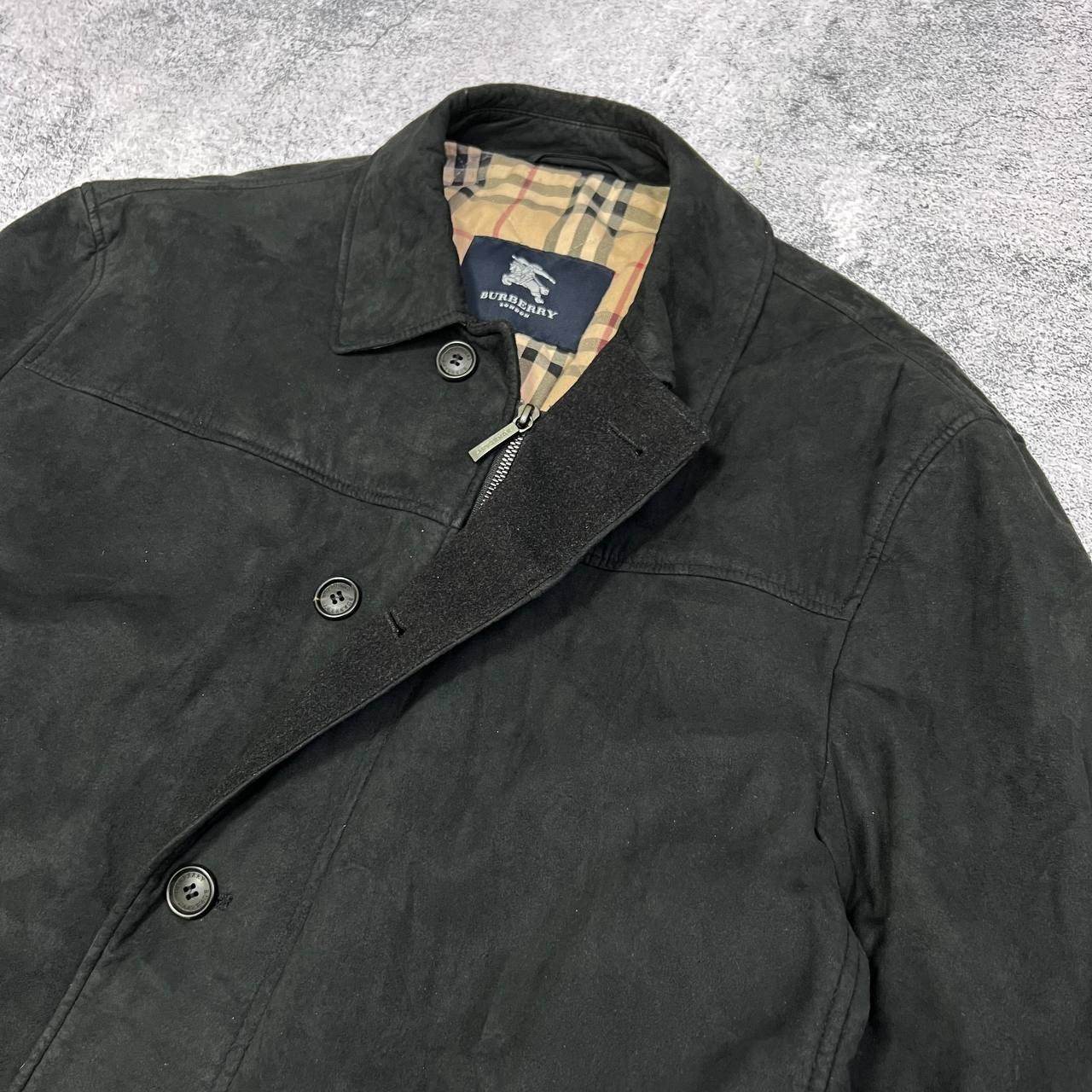 Burberry × Vintage Burberry London Men's Suede Coat Size 50 Size US M / EU 48-50 / 2 - 5 Thumbnail