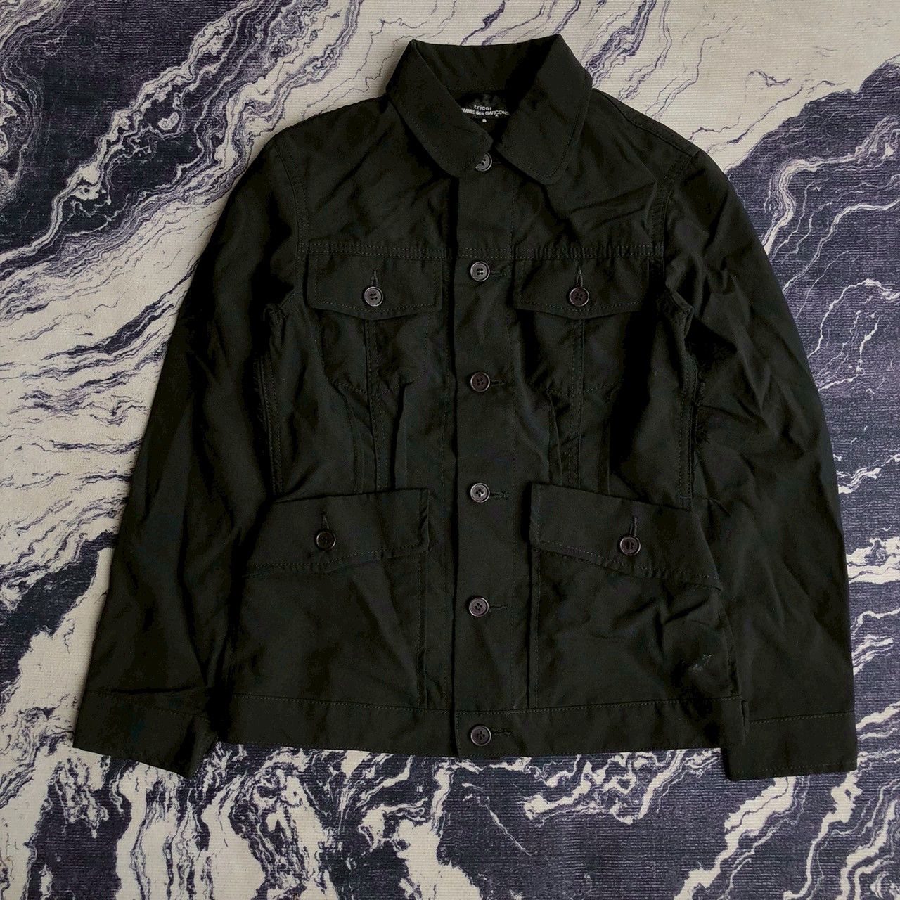 Tricot Comme des Garcons Comme des Garçons Tricot AD2002 Vintage Utility Jacket Size S / US 4 / IT 40 - 1 Thumbnail