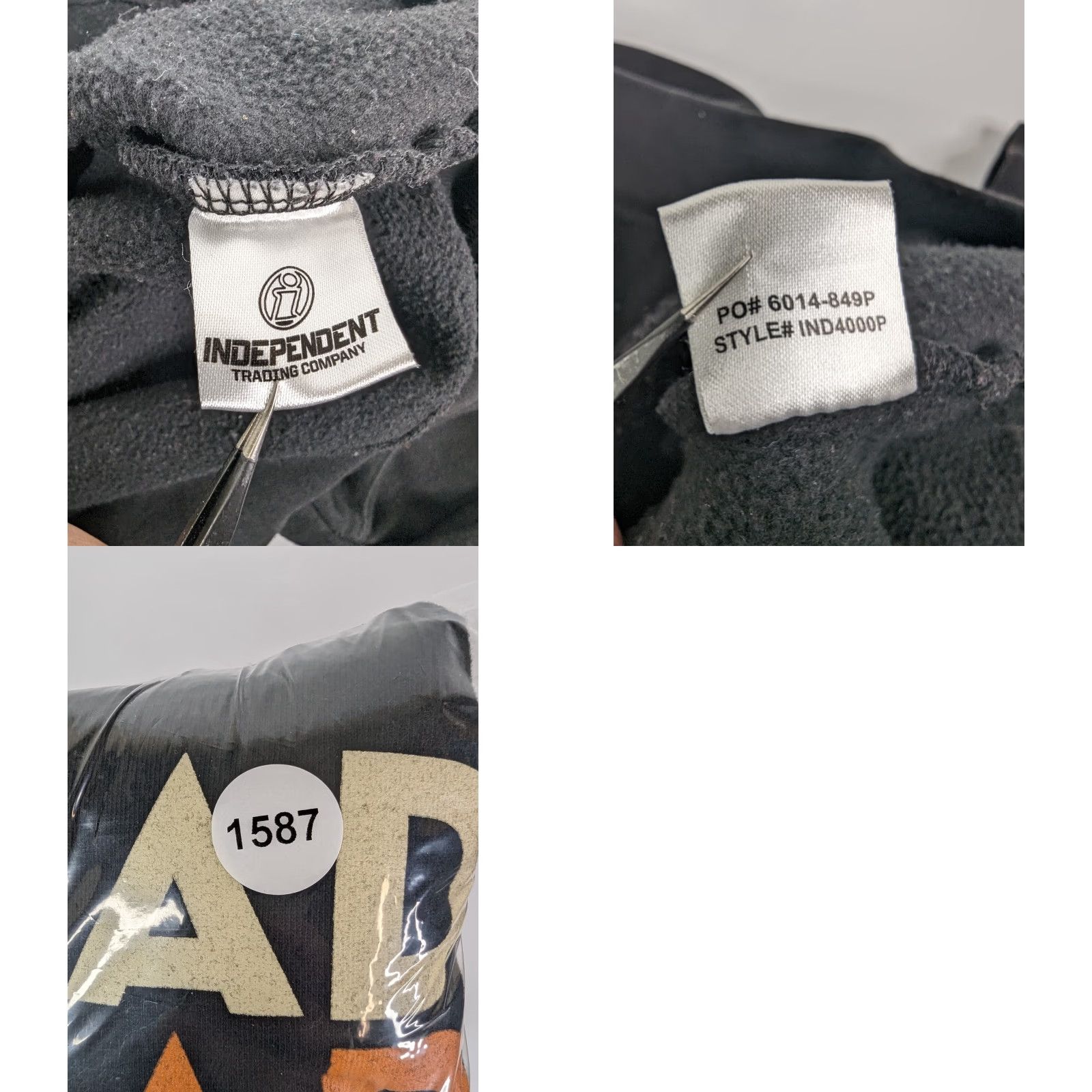 Vintage VINTAGE Kaskade Road Trip Limited Edition Black Pullover Hoodie Size Small Size US S / EU 44-46 / 1 - 9 Thumbnail