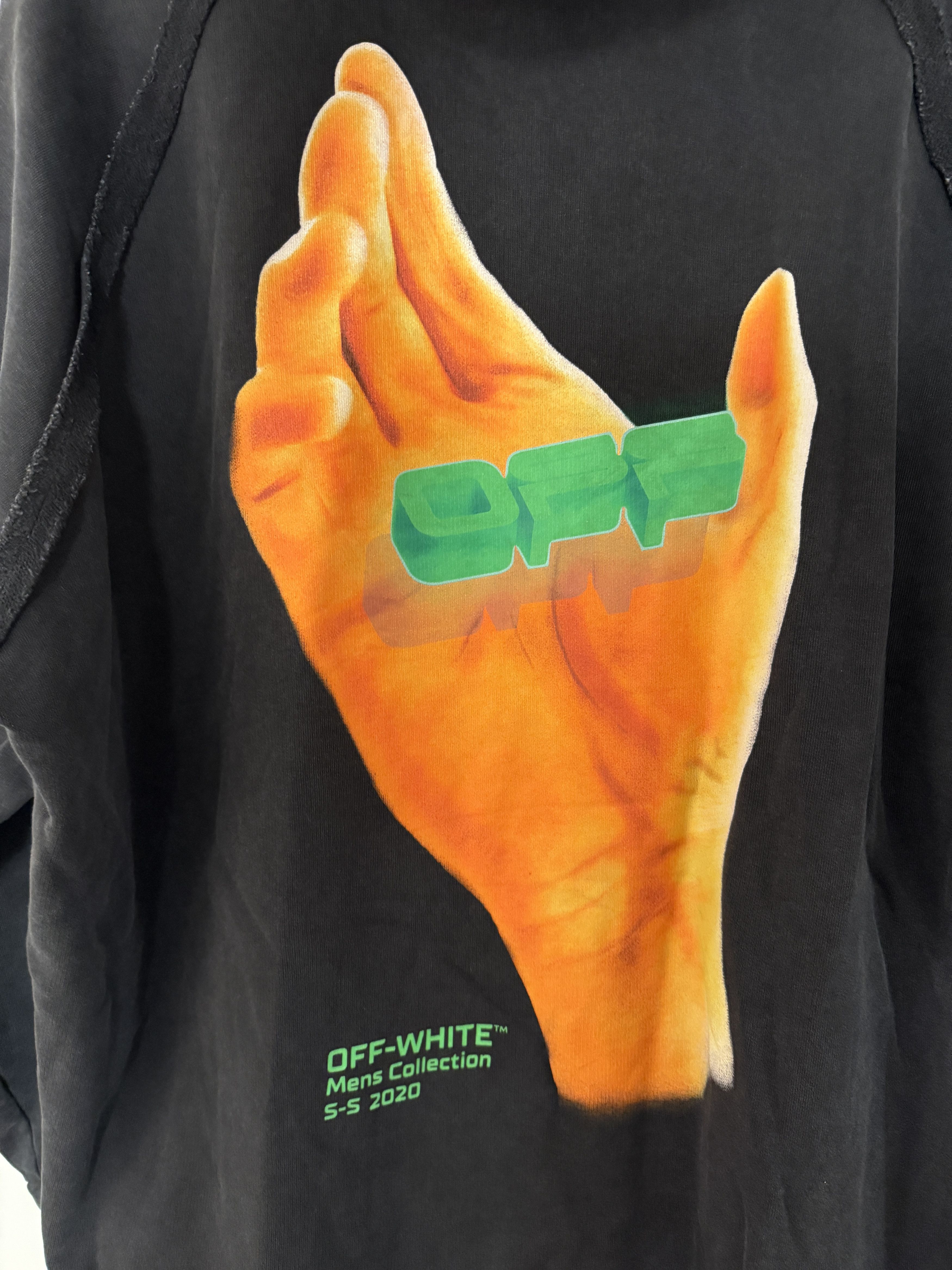 Off-White Off-White Hand Logo Hoodie Size US L / EU 52-54 / 3 - 4 Thumbnail