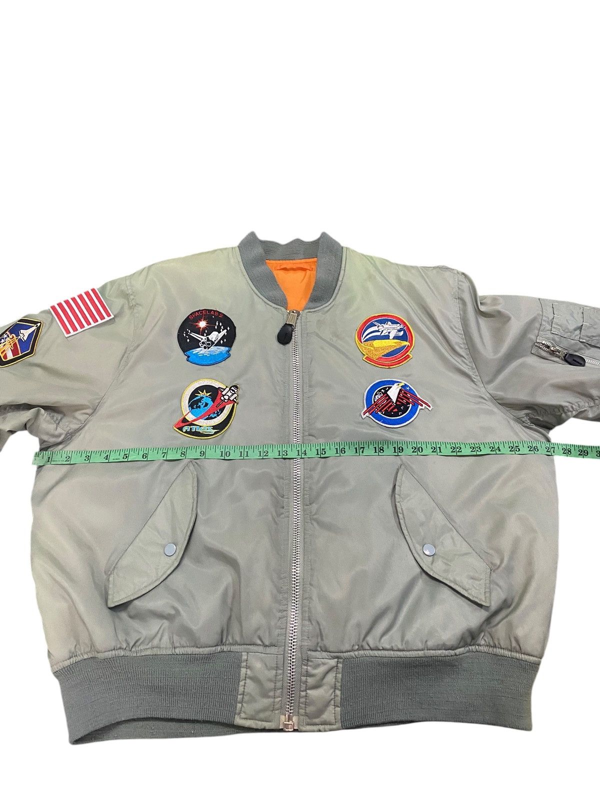 Japanese Brand Vintage 90s Flyers Mens Intermediate MA-1 Reversible Bomber Size US L / EU 52-54 / 3 - 15 Thumbnail