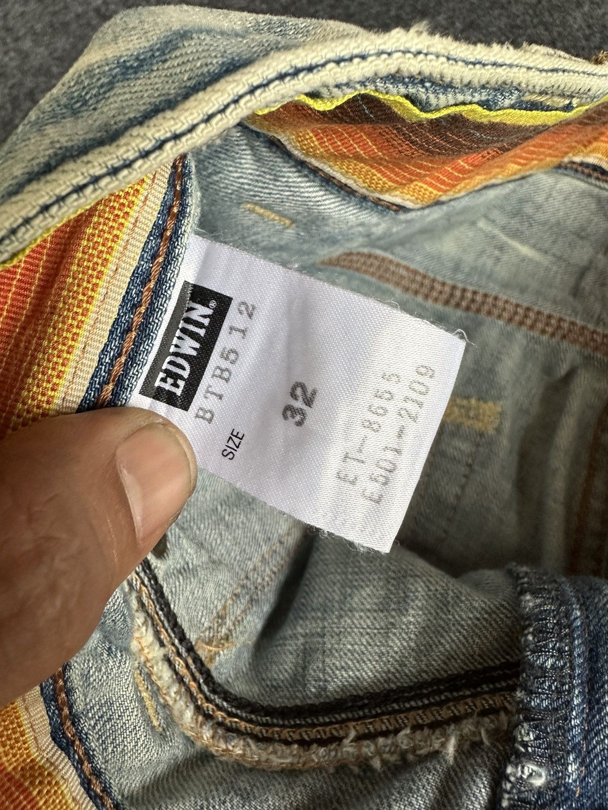 Edwin Vintage Edwin Blue Trip Nice Washed Made In Japan 32x32 D277 Size US 32 / EU 48 - 16 Thumbnail