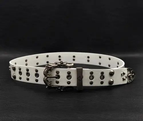 Other Studded Belt with Decorative Buckle Size ONE SIZE - 1 Thumbnail