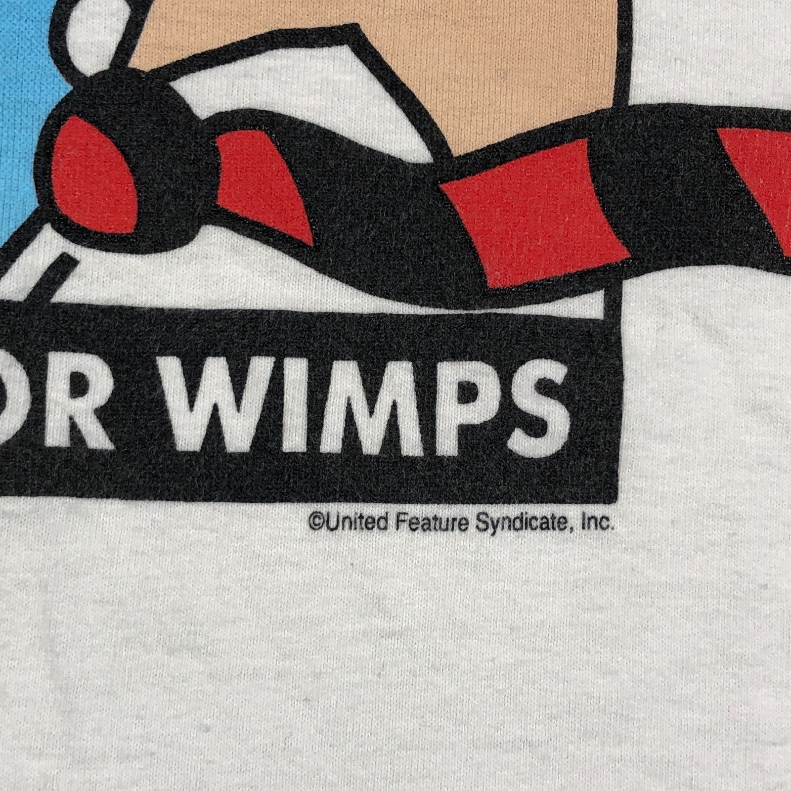 Vintage vintage 1990s Dilbert Technology No Place for Wimps Tee M Size US M / EU 48-50 / 2 - 3 Thumbnail