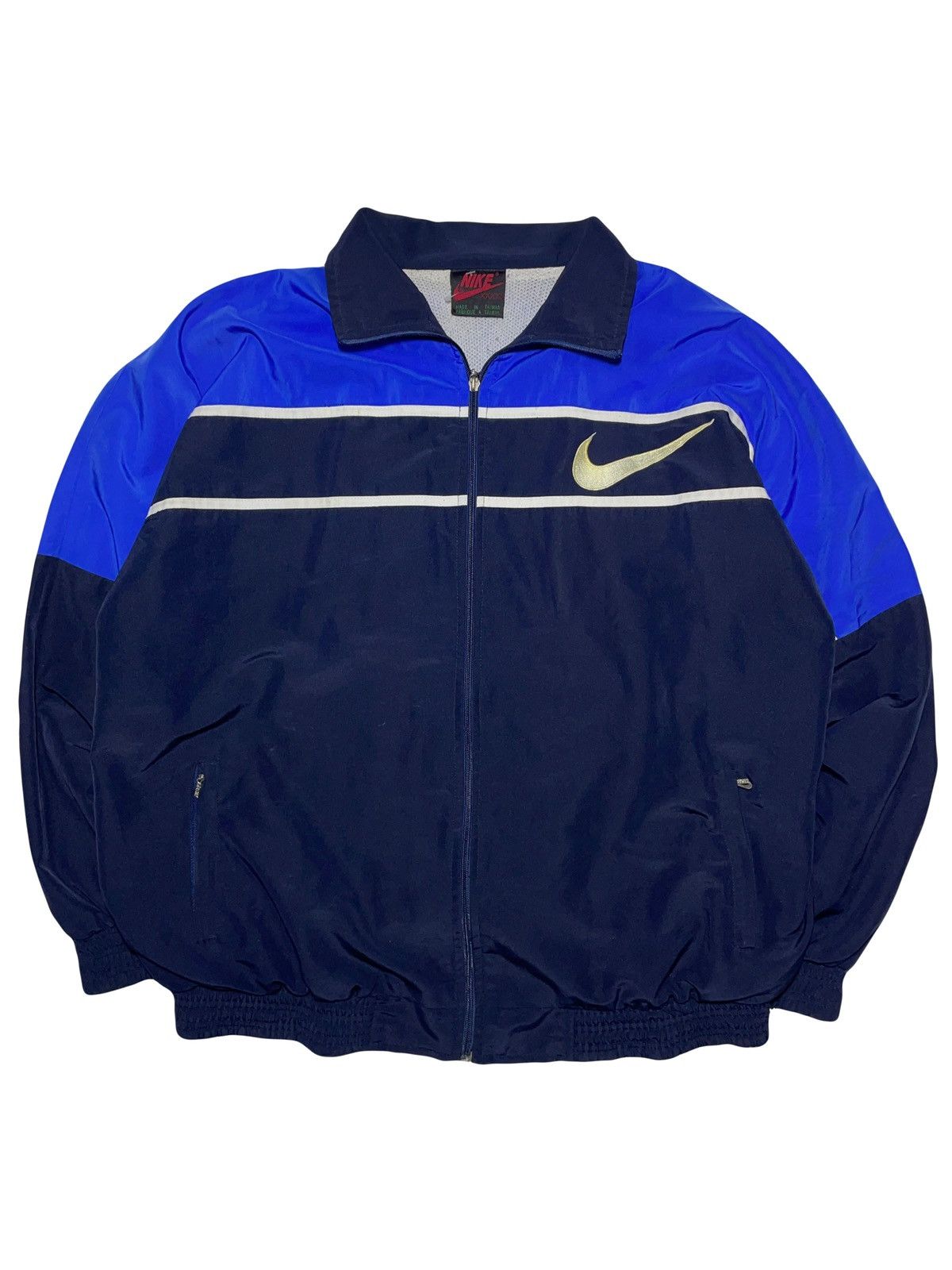 Nike × Vintage Nike vintage streetwear light jacket 90s Size US XL / EU 56 / 4 - 2 Thumbnail