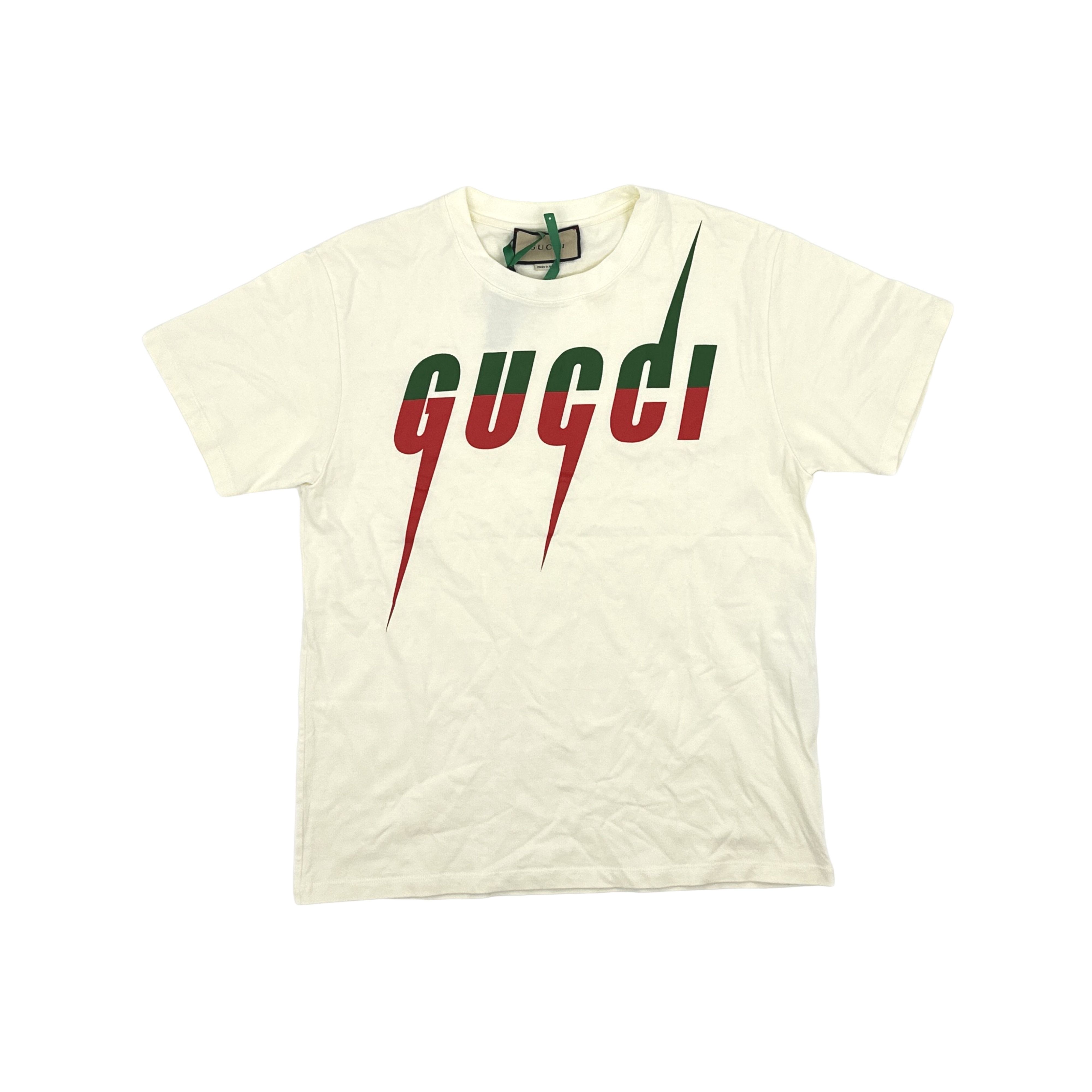 Gucci Gucci Lido Blade Logo T-Shirt XS Size US XS / EU 42 / 0 - 1 Thumbnail