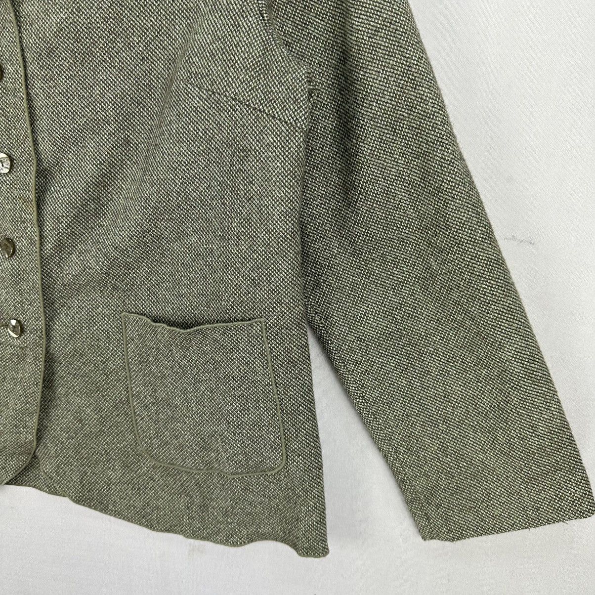 Japanese Brand Vintage Vent de mer Wool Ladies Jacket Size S / US 4 / IT 40 - 3 Thumbnail