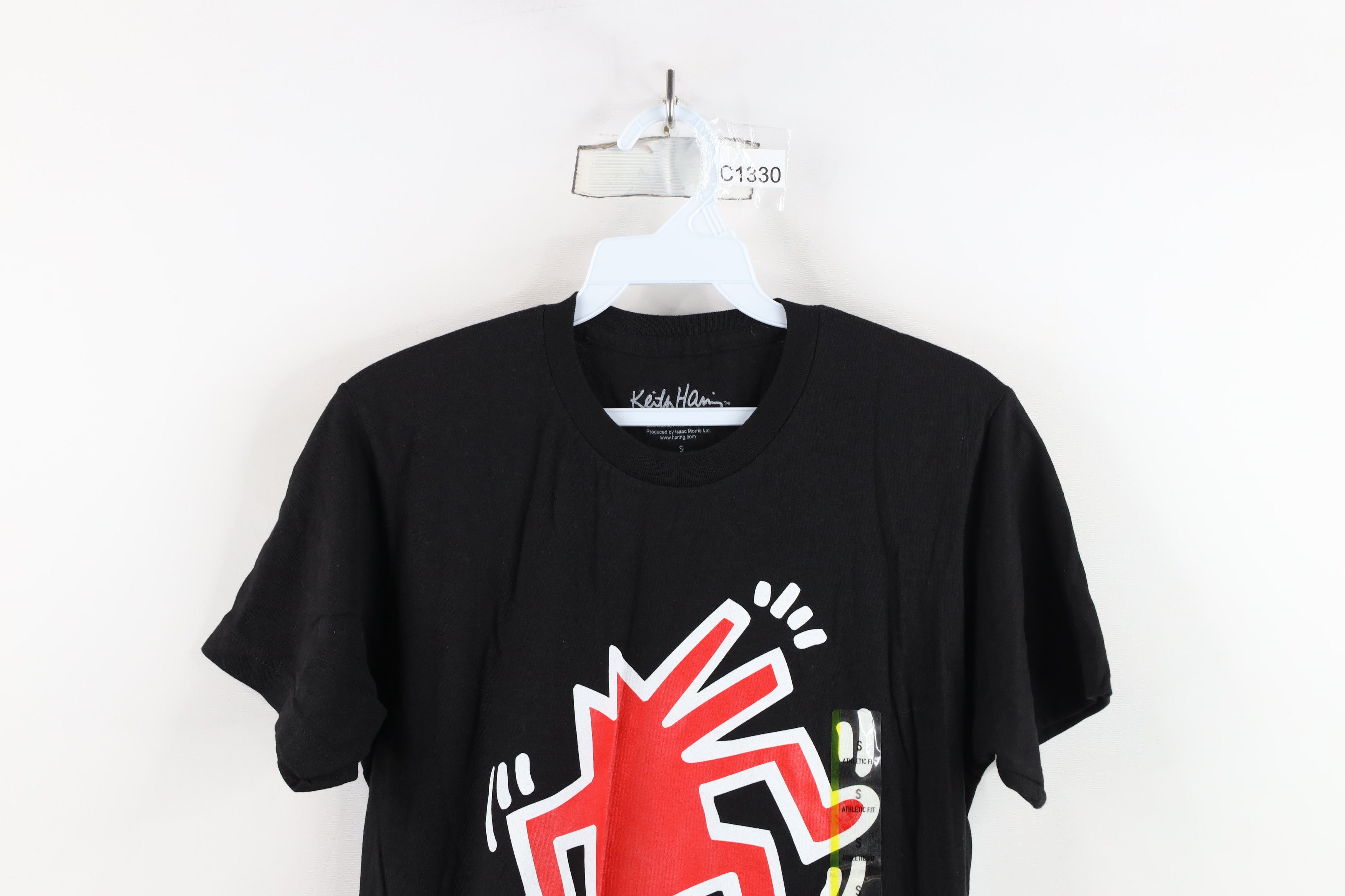 Vintage NOS Vintage Retro Y2K Keith Haring Dog Short Sleeve T-Shirt Size US S / EU 44-46 / 1 - 2 Thumbnail