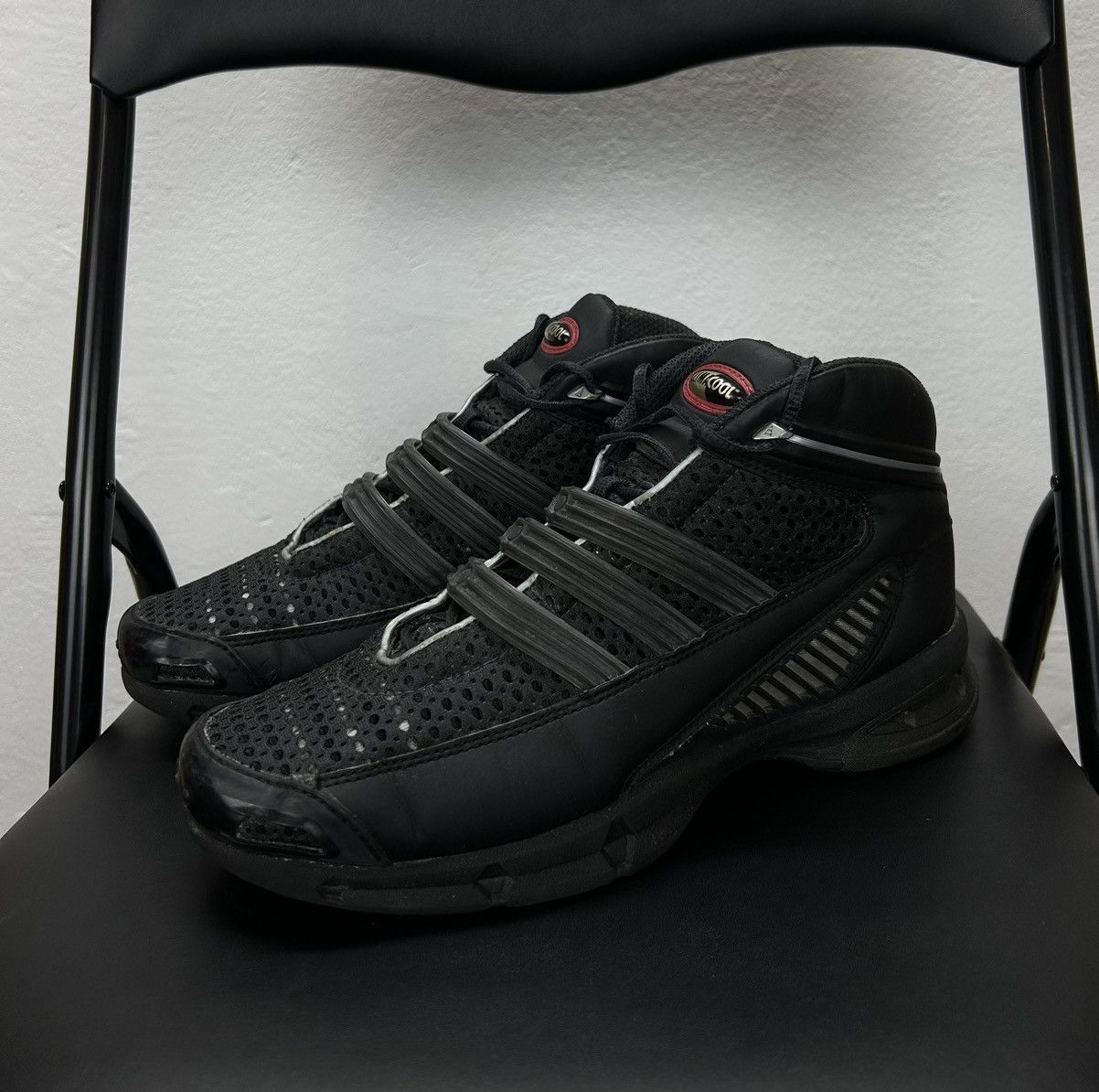 Adidas Climacool Vintage Ho top Sneakers Triple Black sz 42