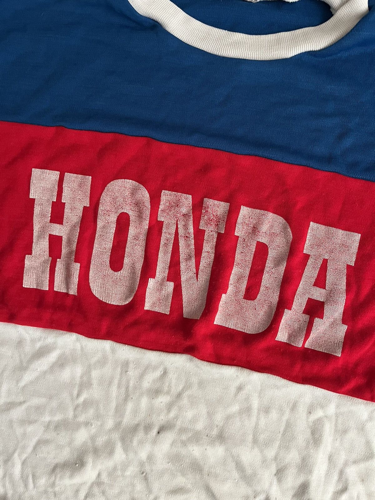 Honda × Vintage Vintage 80s Honda Logo Team Equipment Racing Sweatshirt Rare Size US L / EU 52-54 / 3 - 4 Thumbnail