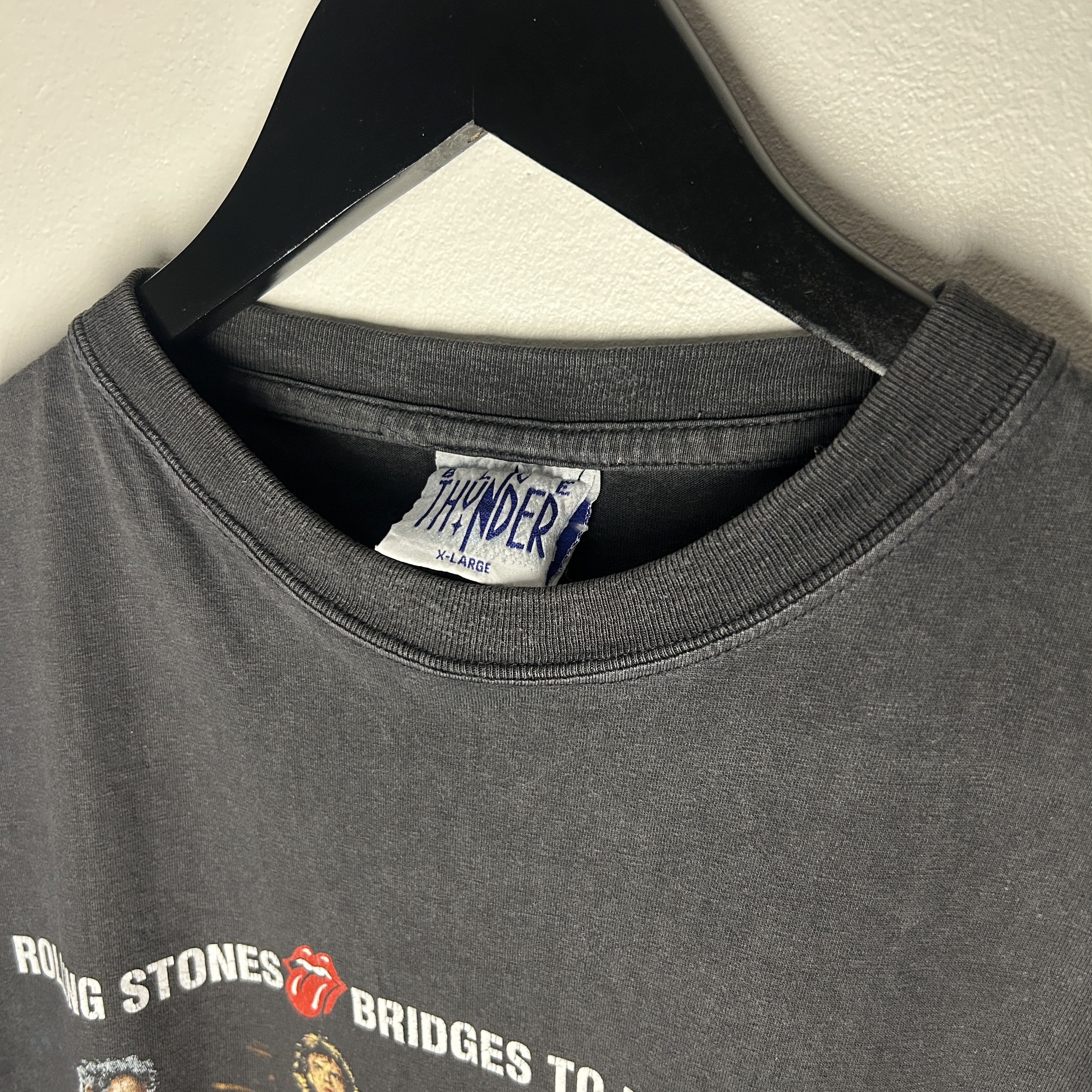 Band Tees Vintage Rolling Stones Bridges To Babylon 1999 Band T-shirt Size US XL / EU 56 / 4 - 6 Thumbnail