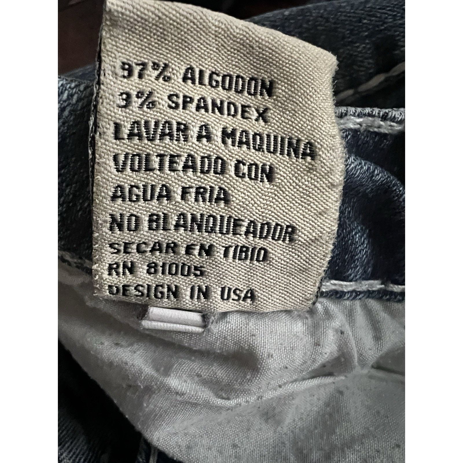 Vintage Vintage Flare Denim Jeans Sz 5 Flap Pockets Stretch 26x30 Size 26" / US 2 / IT 38 - 10 Thumbnail