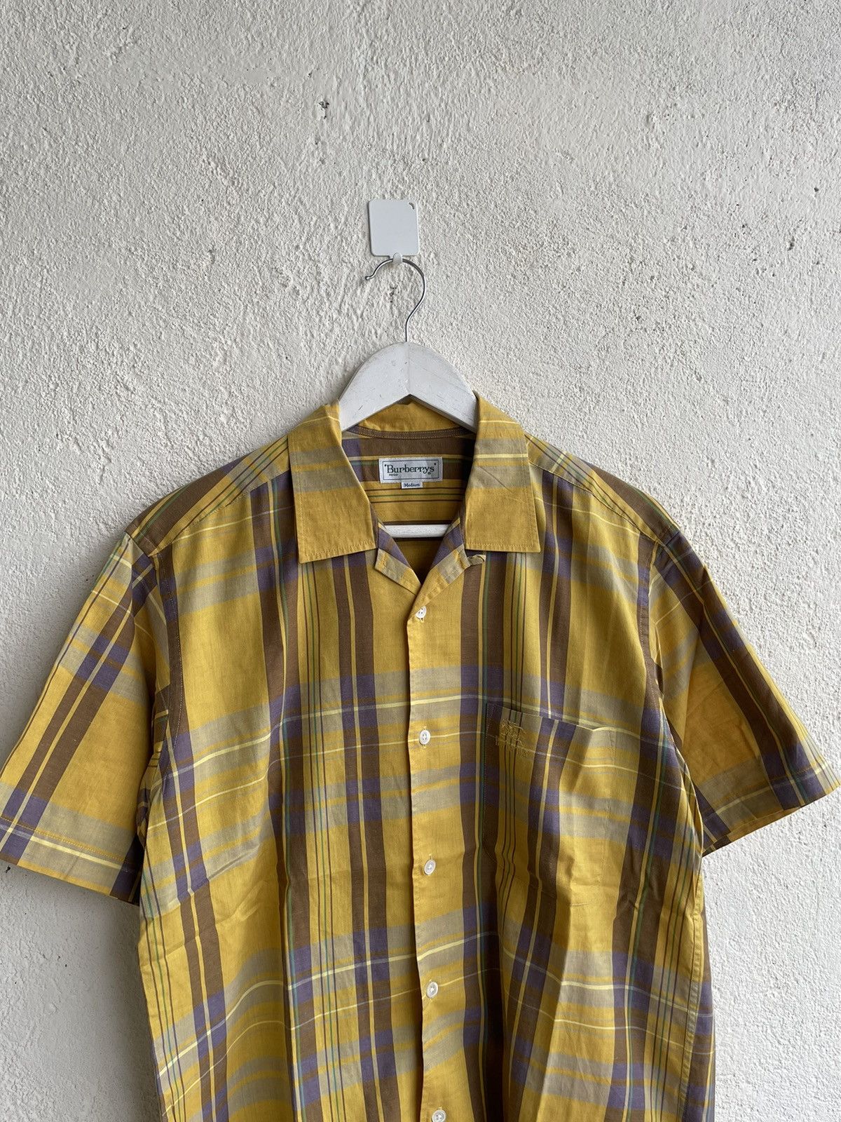 Burberry 90s Vintage burberry novacheck shirt Size US M / EU 48-50 / 2 - 2 Thumbnail