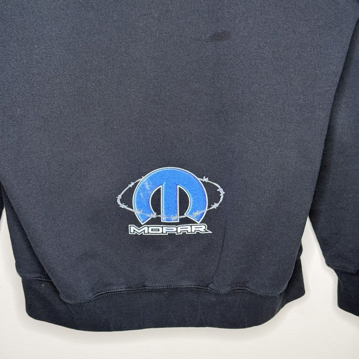 Gildan Vintage 00s Mopar Hoodie Black Graphic Logo Size M Size US M / EU 48-50 / 2 - 13 Thumbnail