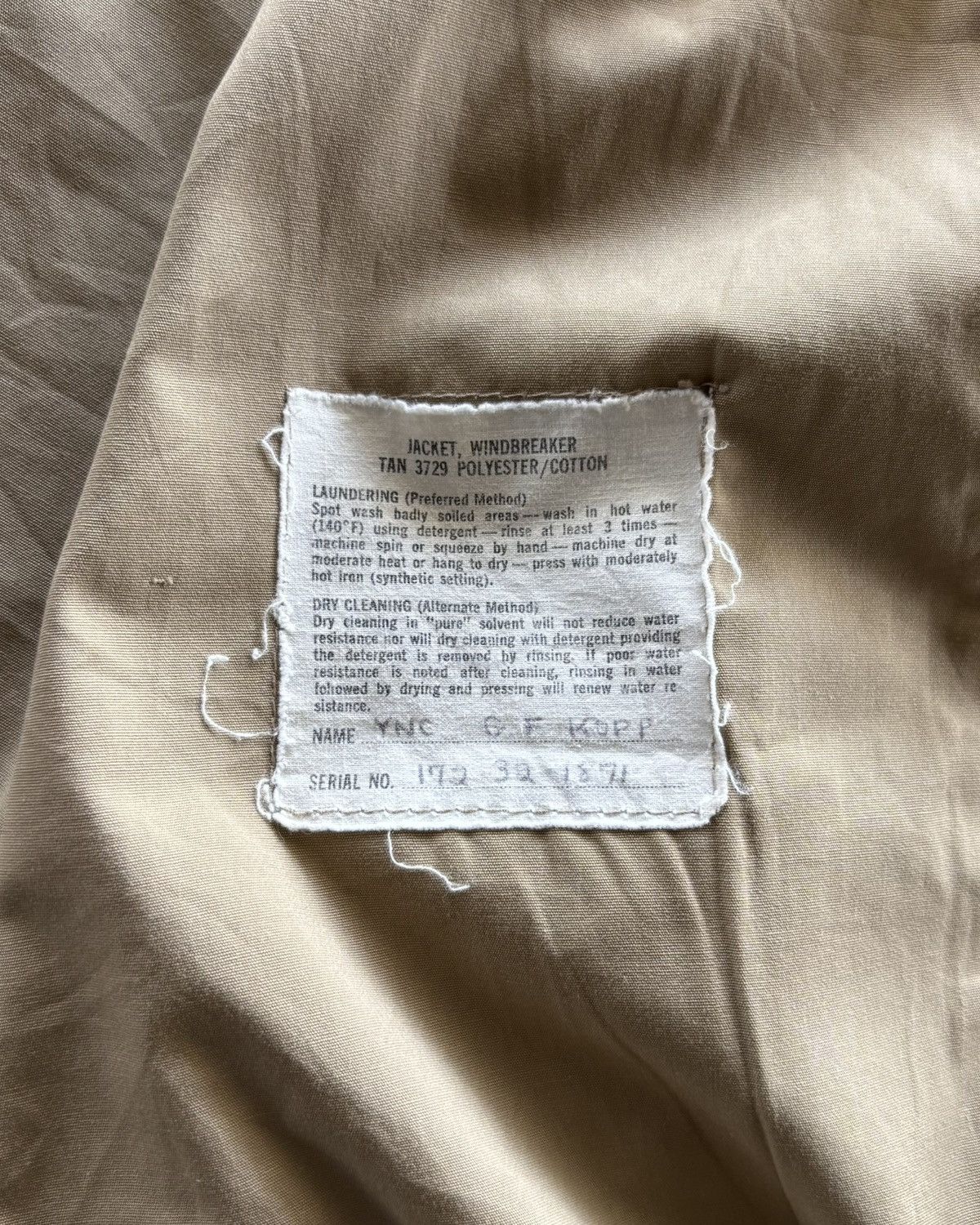 Vintage 70s Geighton Beige Work Jacket Size US L / EU 52-54 / 3 - 5 Thumbnail